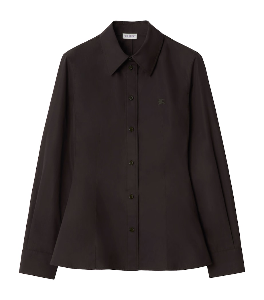 Cotton Slim-Fit Shirt BARK Image 1