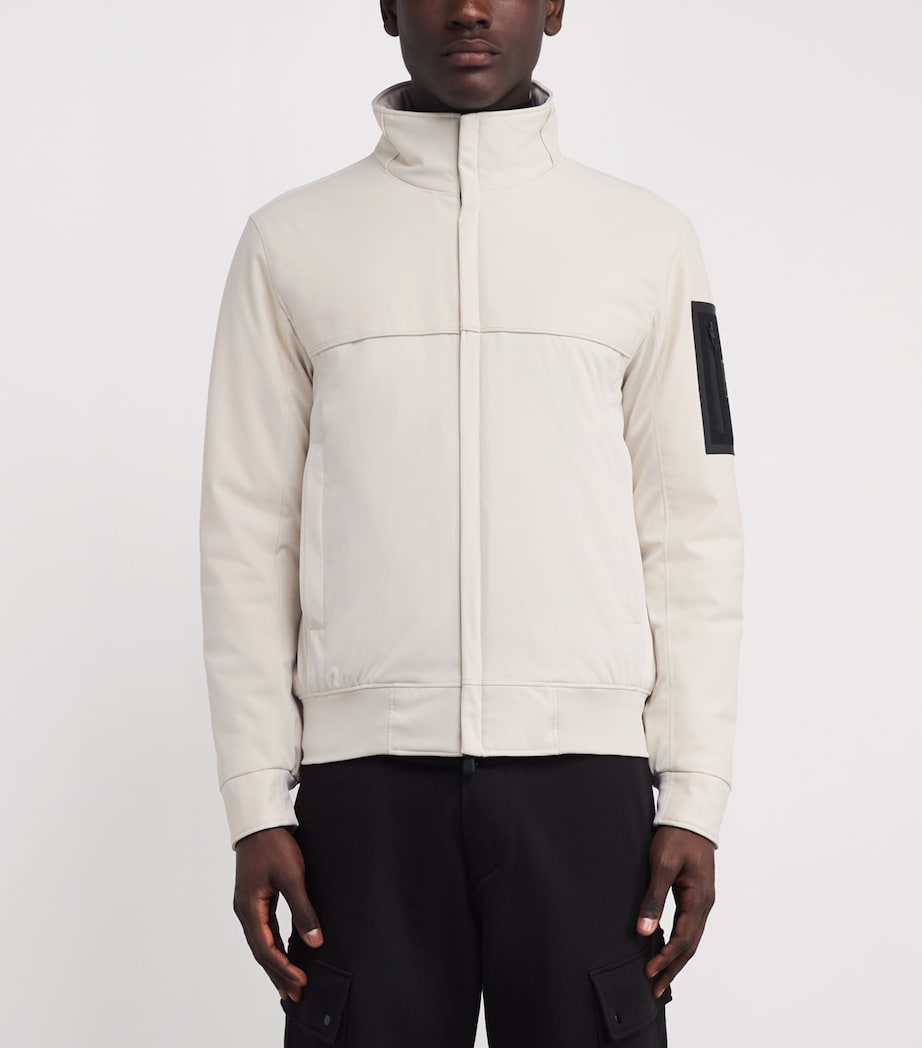 Zip-Up Jadon League Jacket 131OPEN WHITE Image 3
