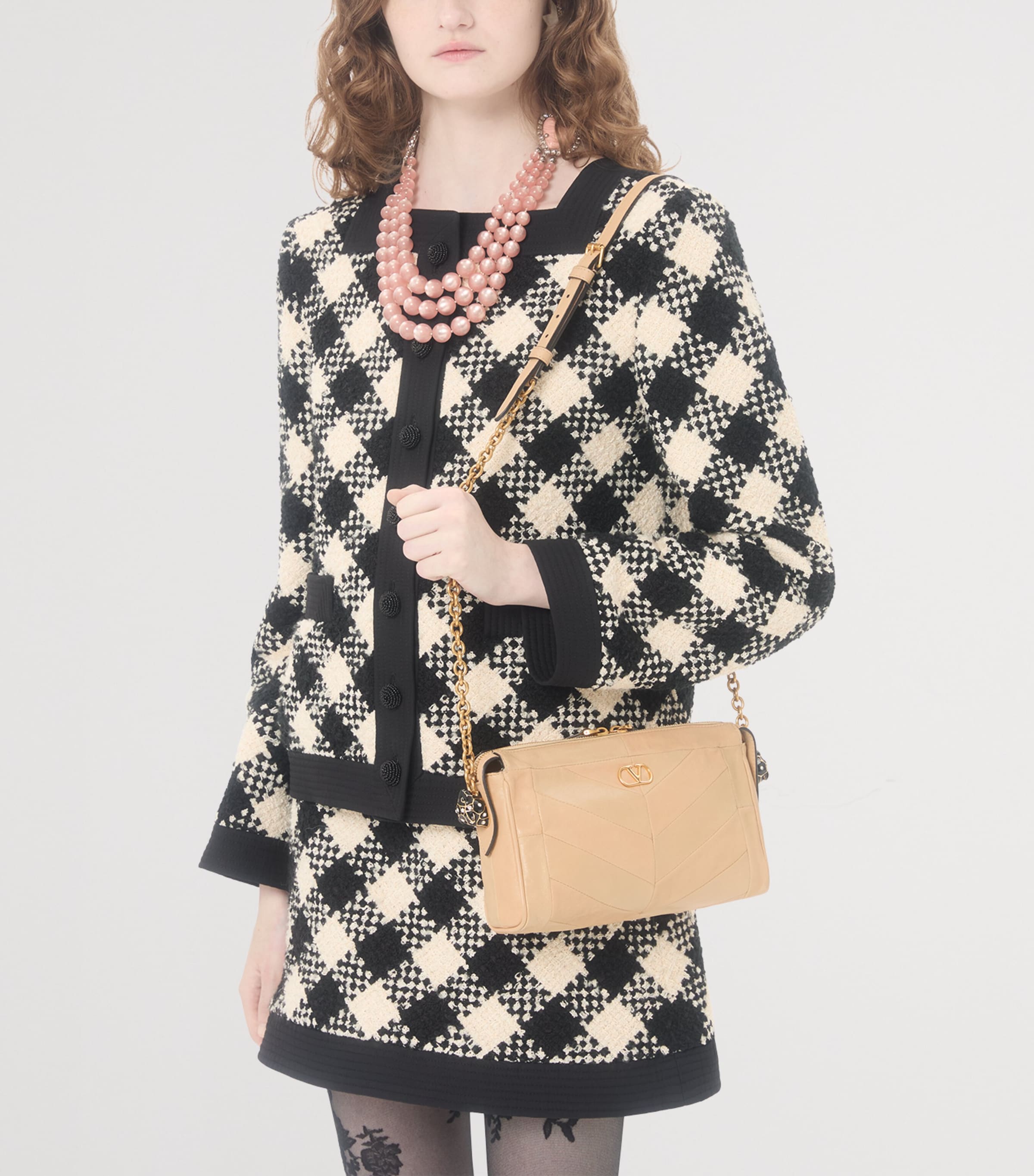 Tweed Damier Jacket QT3 Image 4