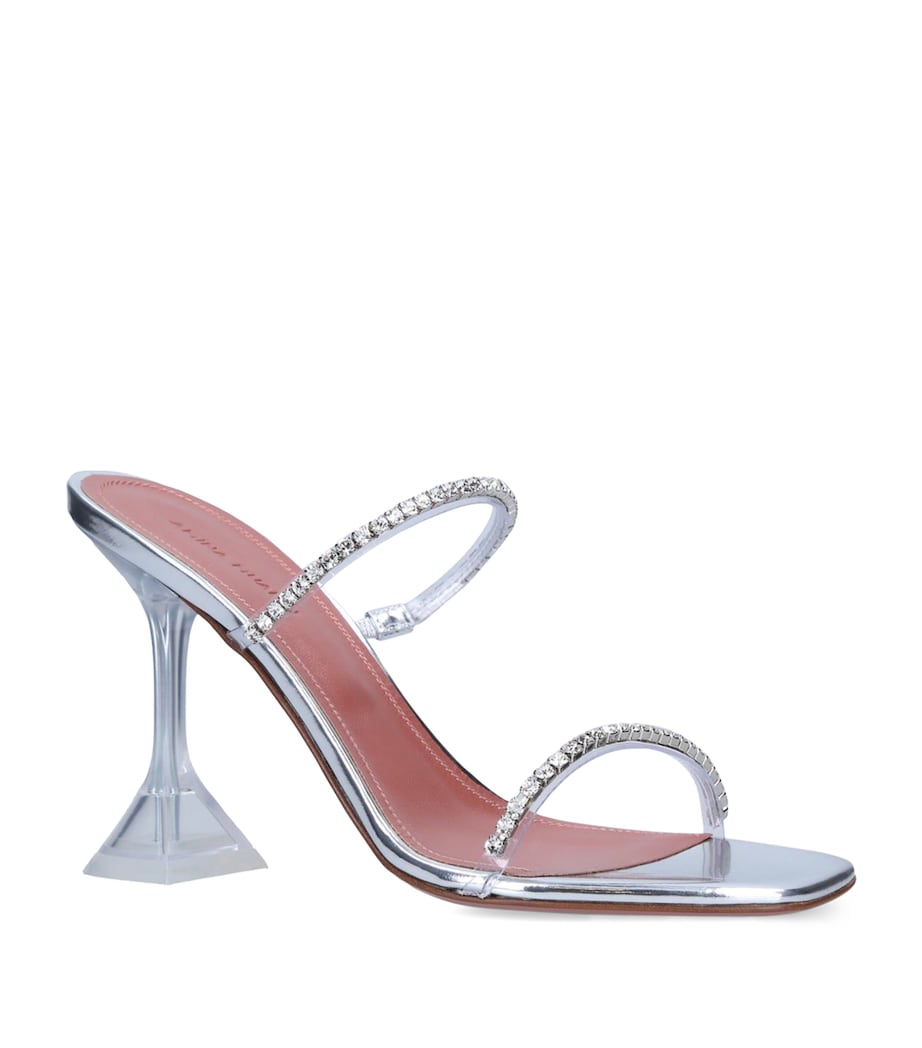 Embellished Gilda Glass Sandals 95 OTHER Image 1