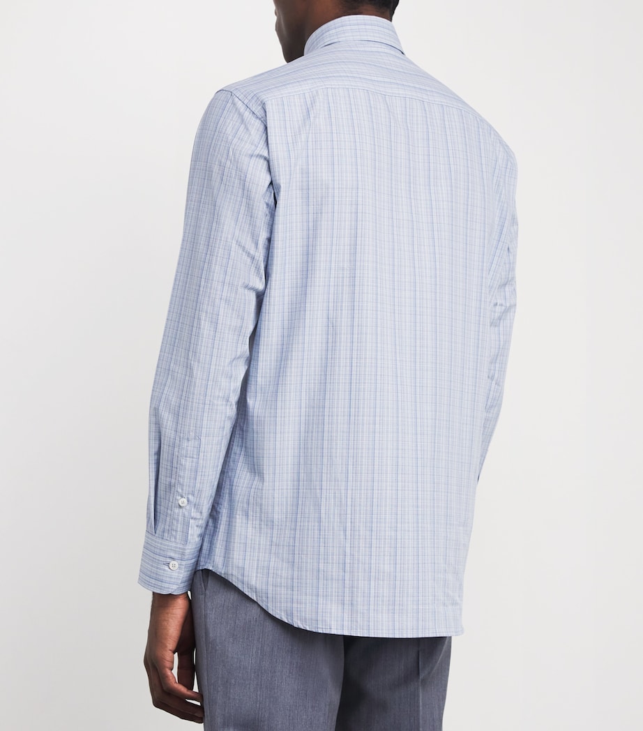 Cotton Check Shirt 4841 Image 4