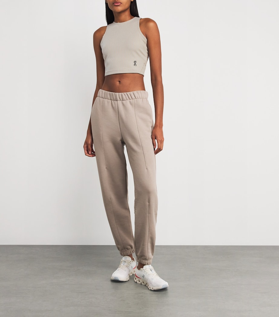 All-Day Ribbed Crop Top DESERT | WHITE Image 2