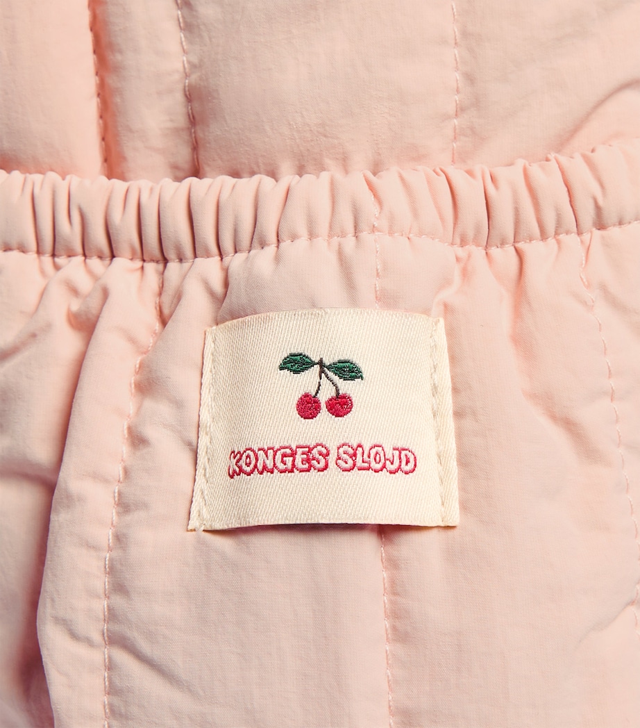 KONGES SLOJD Quilted Sequin Juno Backpack Cameo Rose Image 4