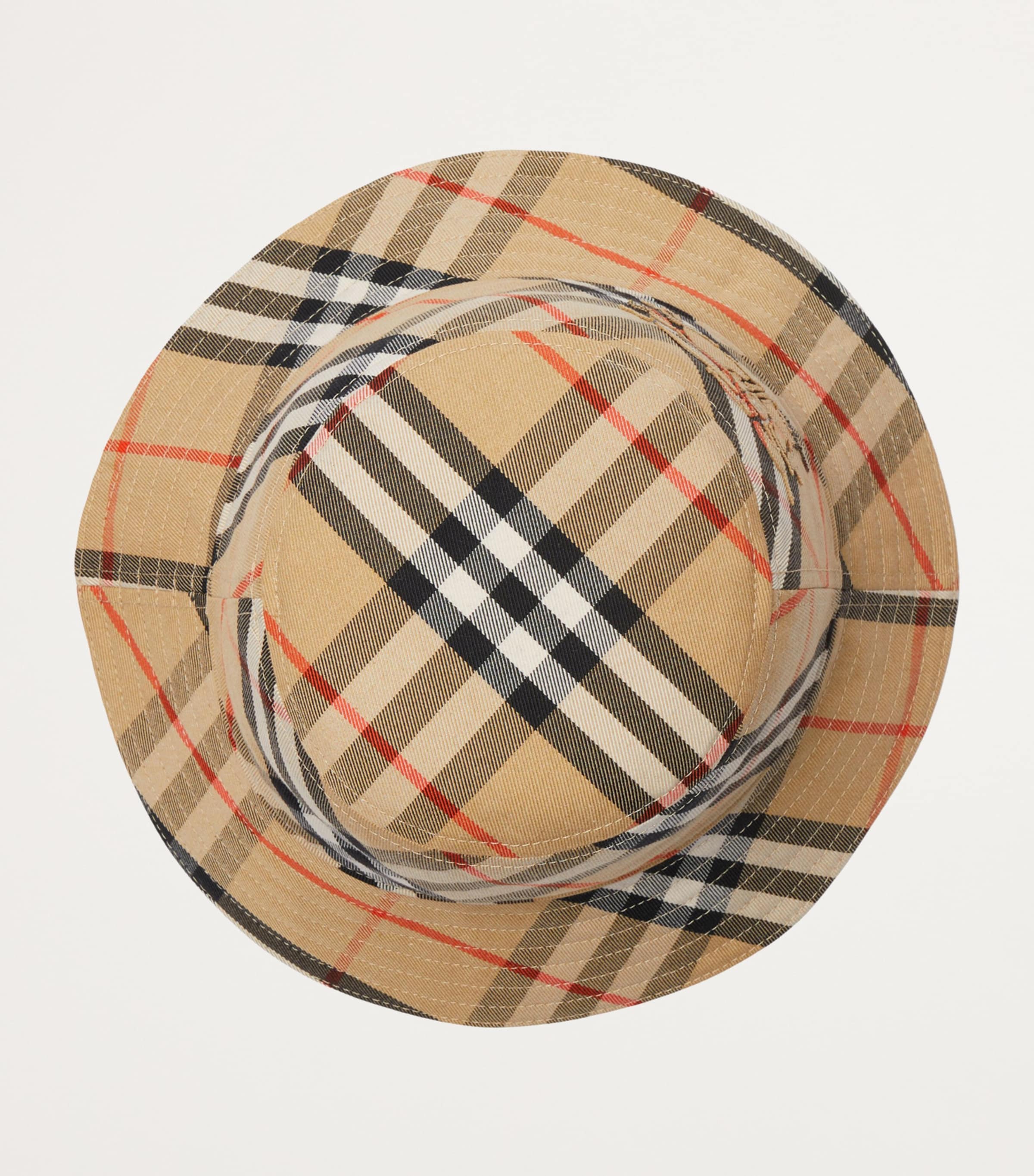 Burberry Check EKD Bucket Hat | Harrods UK