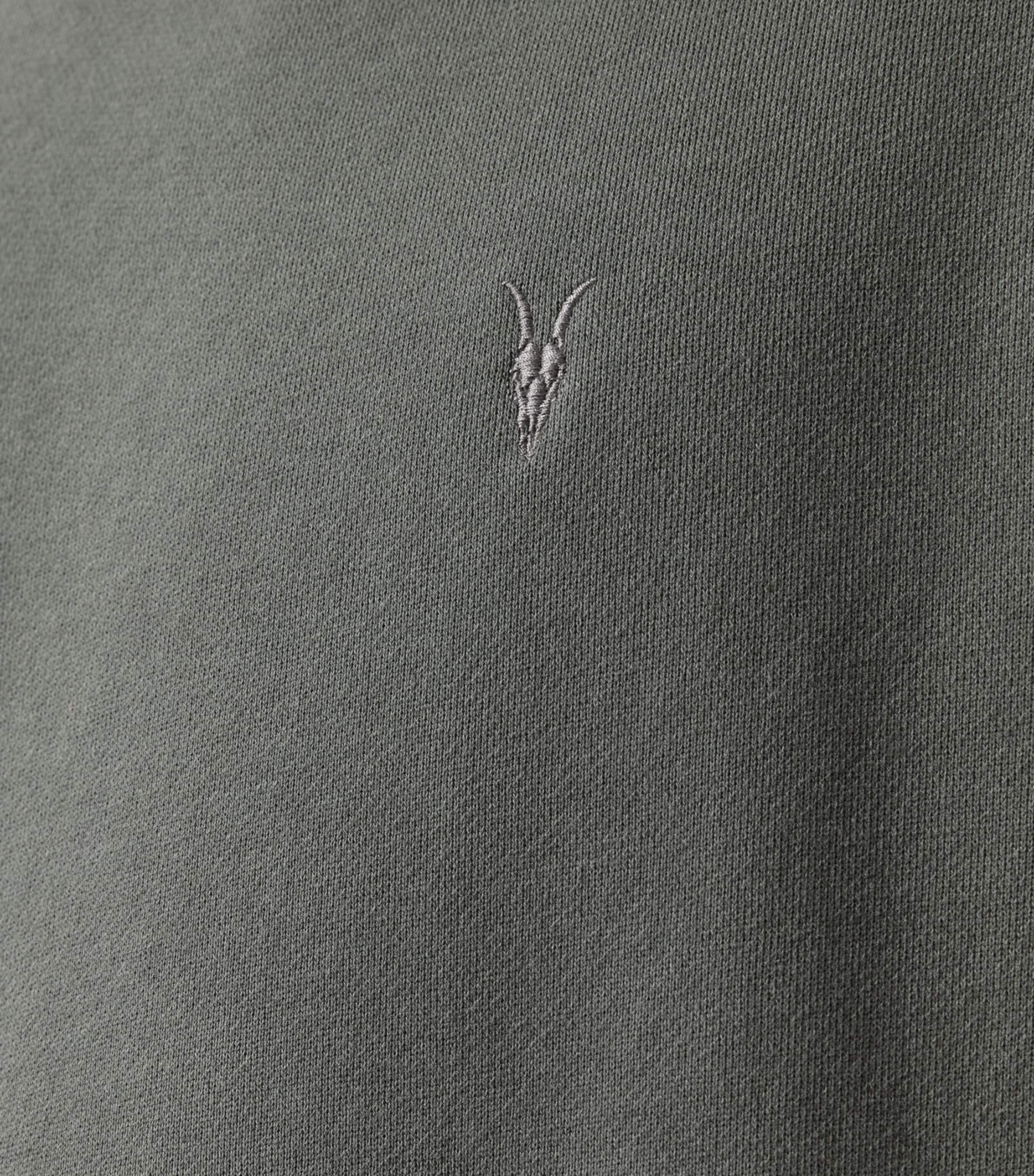 Organic Cotton Raven Sweatshirt GASTOR GREEN Image 7