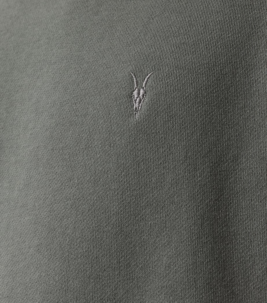 Organic Cotton Raven Sweatshirt GASTOR GREEN Image 7