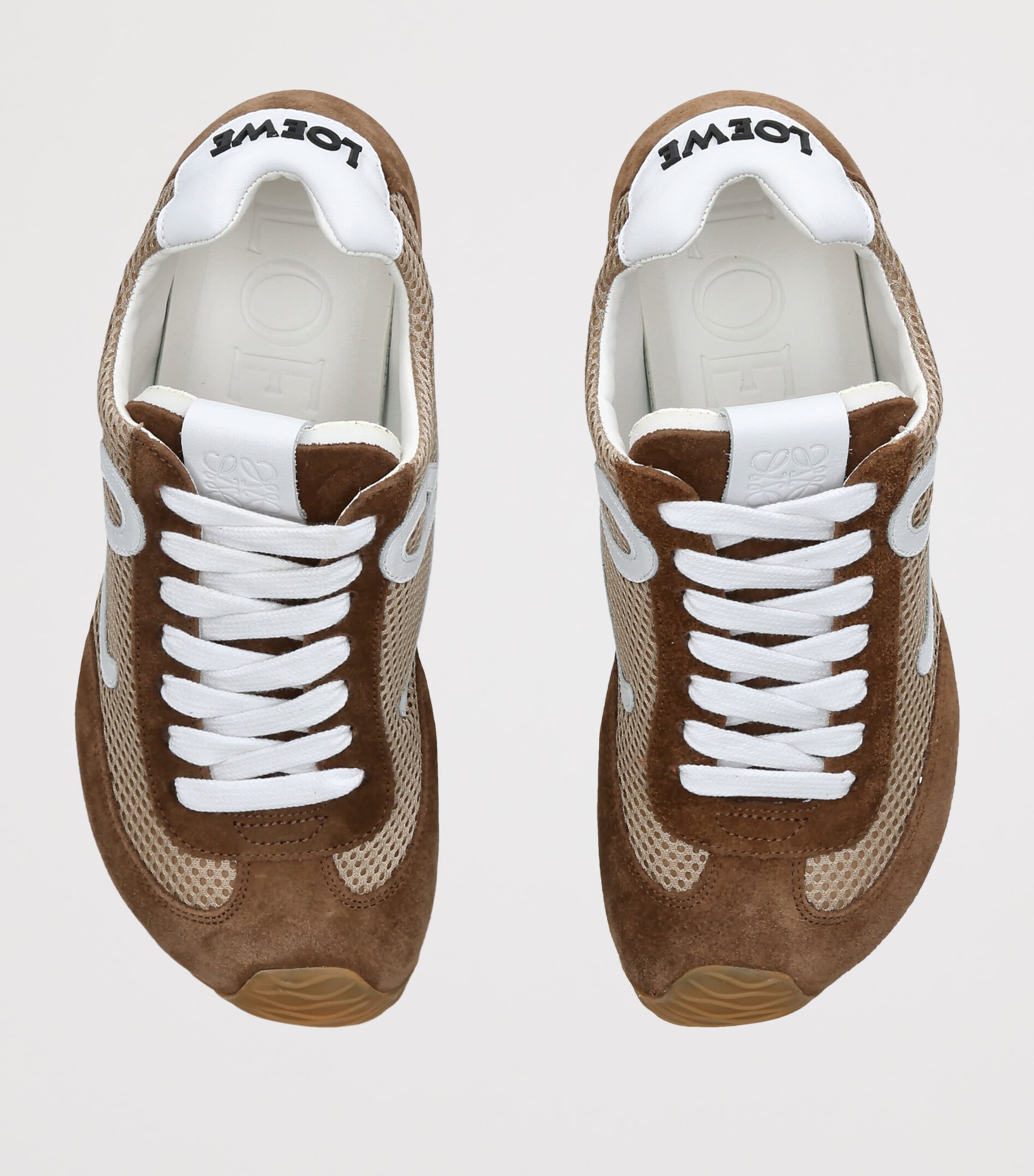 LOEWE Ballet Runner 2.0 Sneakers Beige Comb Image 4