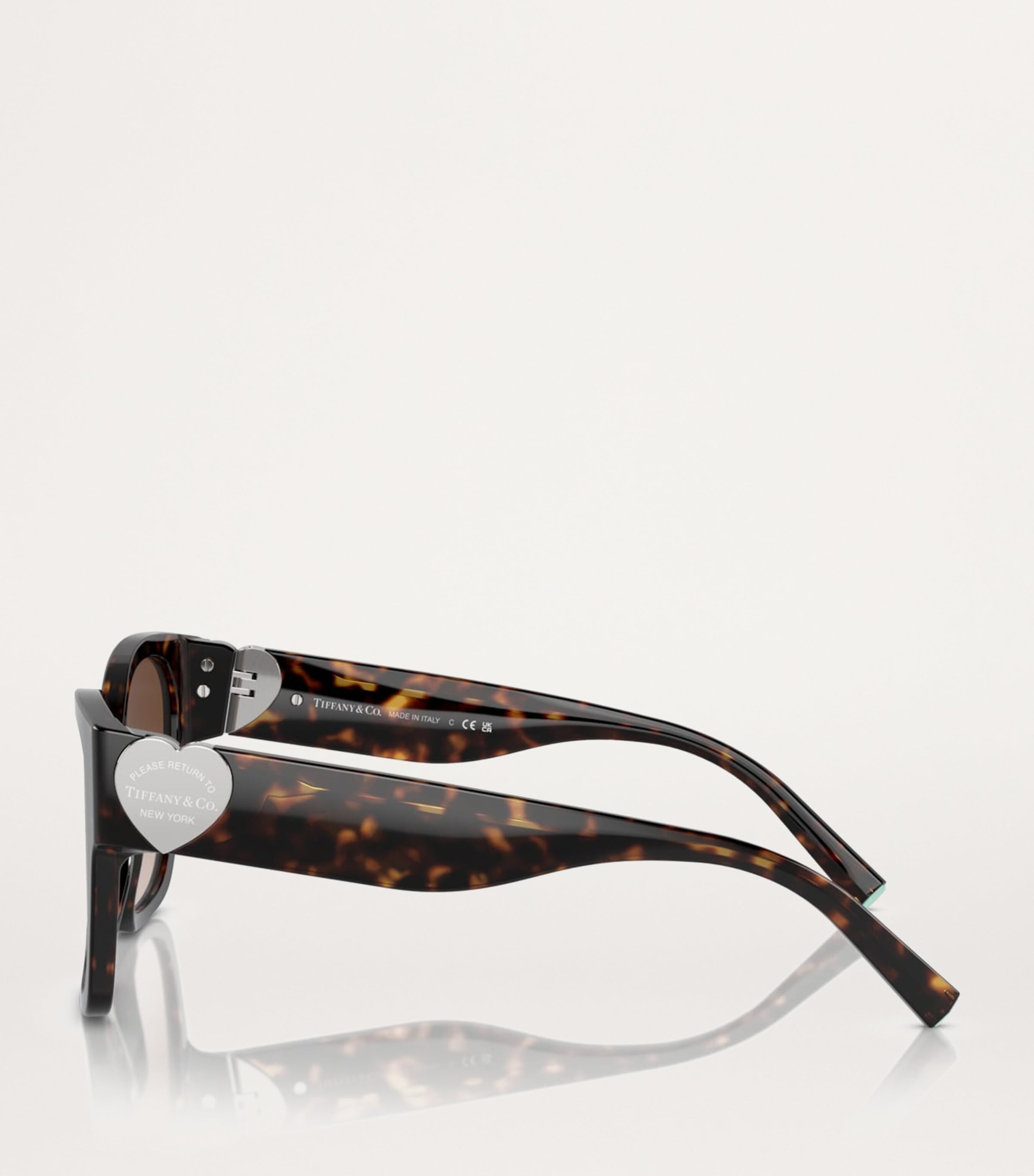 Acetate Square Oversized Sunglasses 80153B Image 3