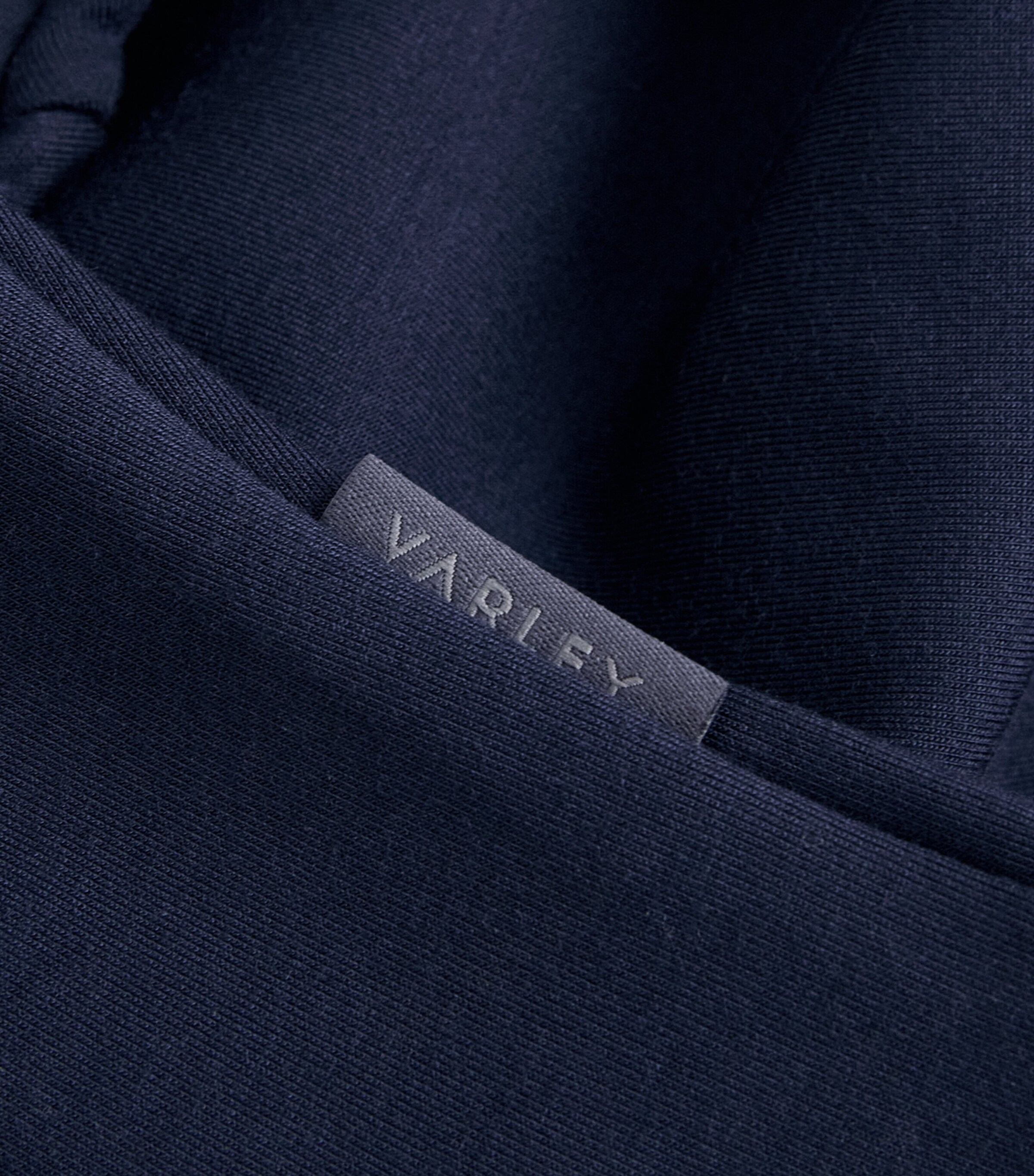 Varley Womens DoubleSoft Hawley Half-Zip Sweatshirt Navy Image 6