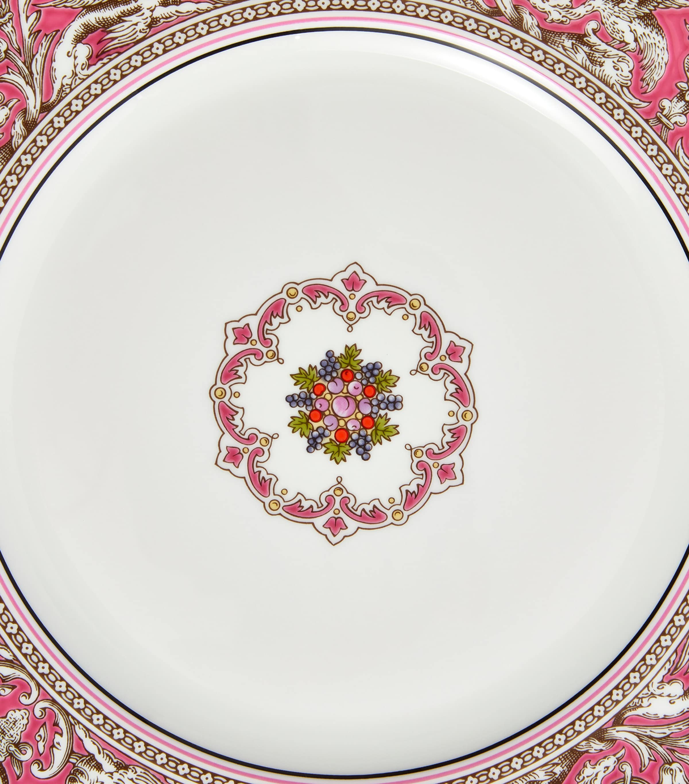Wedgwood Florentine Fuchsia Plate (27.5cm) Pink Image 3