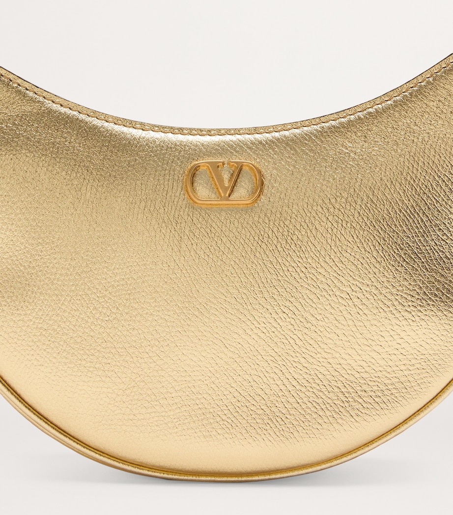 Mini Leather VLogo Shoulder Bag I8M Image 8