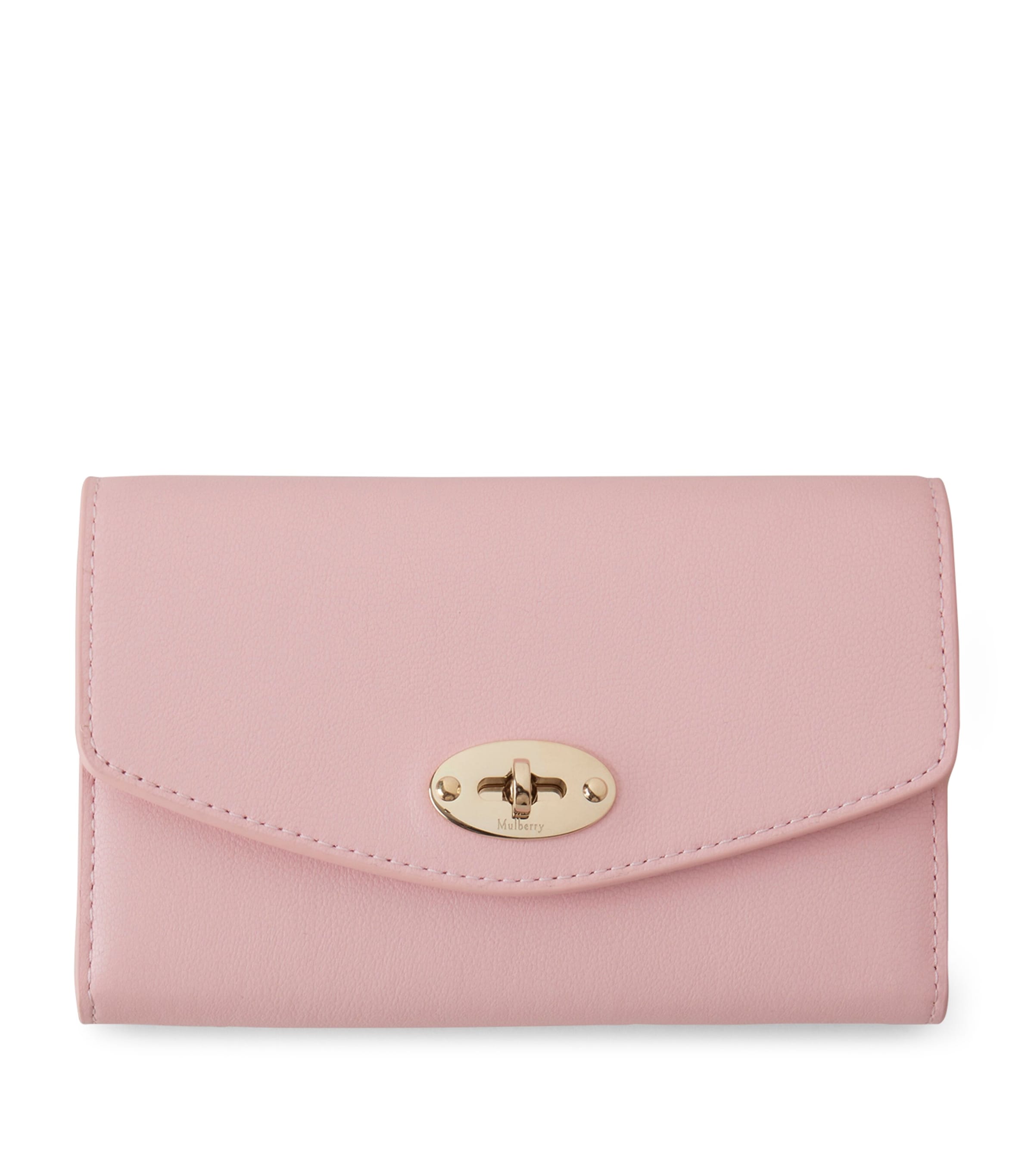 Mulberry Medium Darley Wallet In Pink