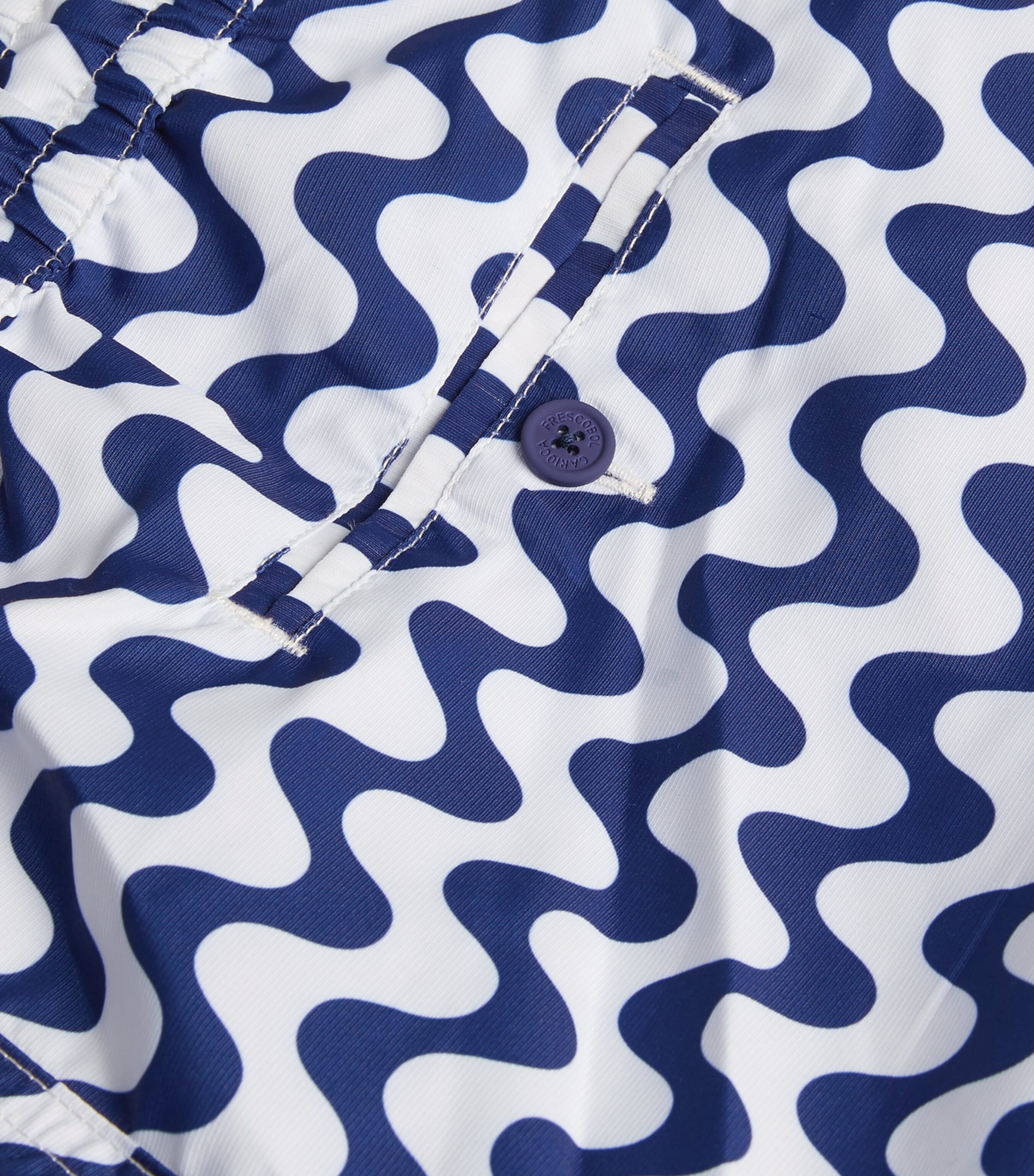 Copacabana Wave Swim Shorts NVY/BLU Image 3