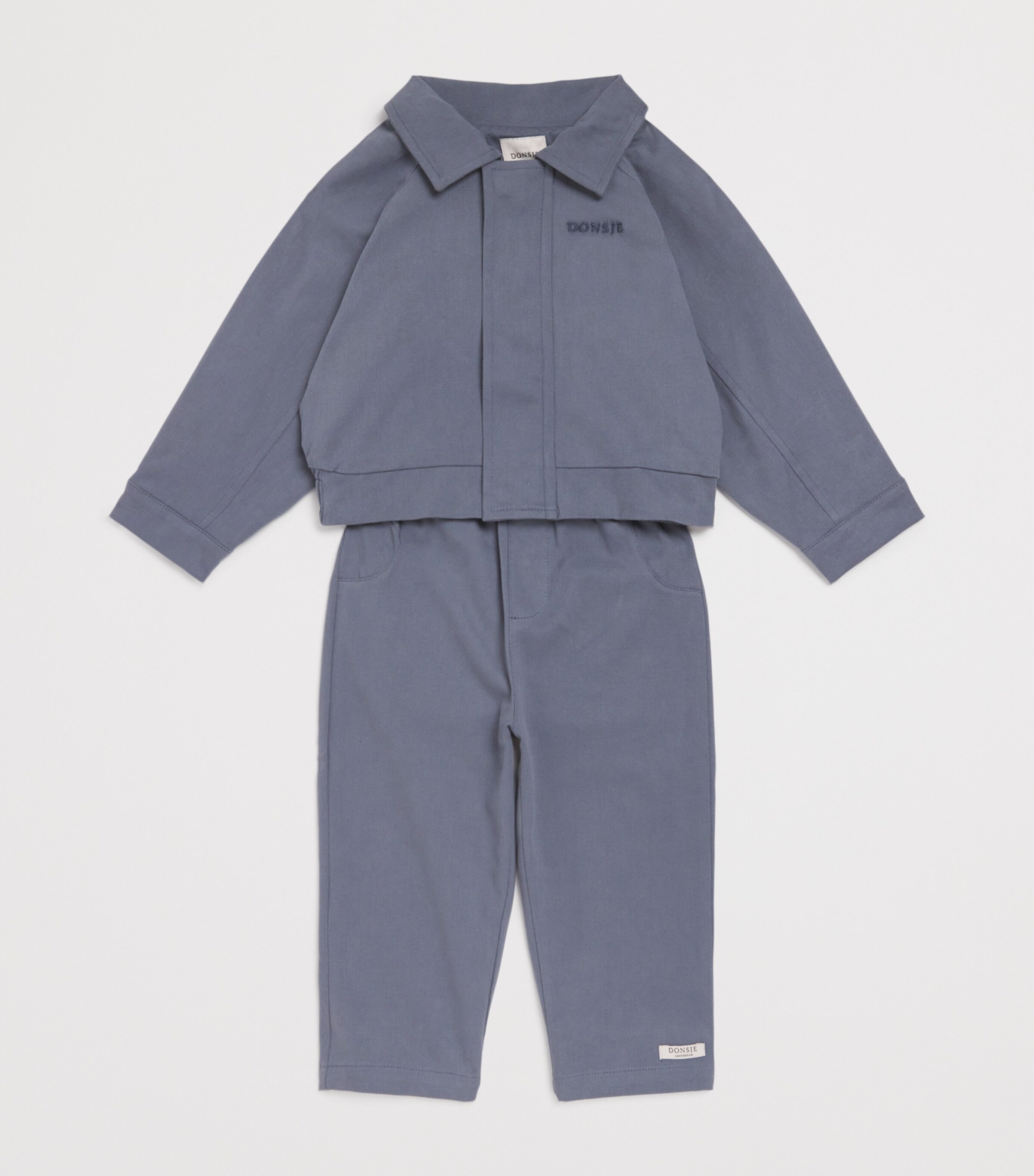 Donsje Santy Trousers (12 Months-4 Years) Spruce Image 3