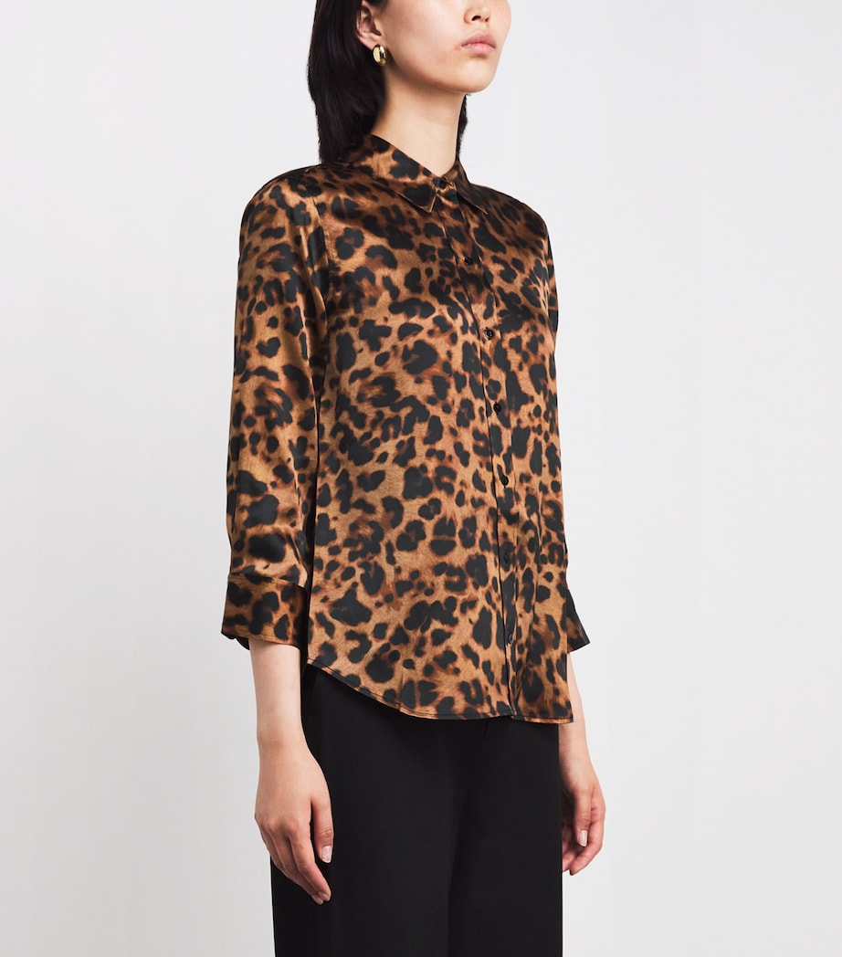 Silk Dani Shirt BRWN MULTI AMR LPRD Image 3