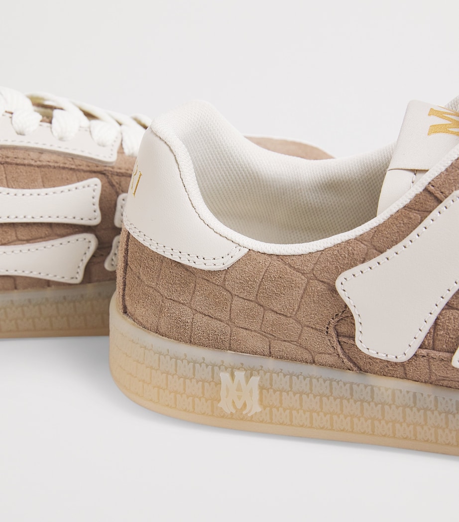 Suede Pacific Bones Low-Top Sneakers MALT Image 6