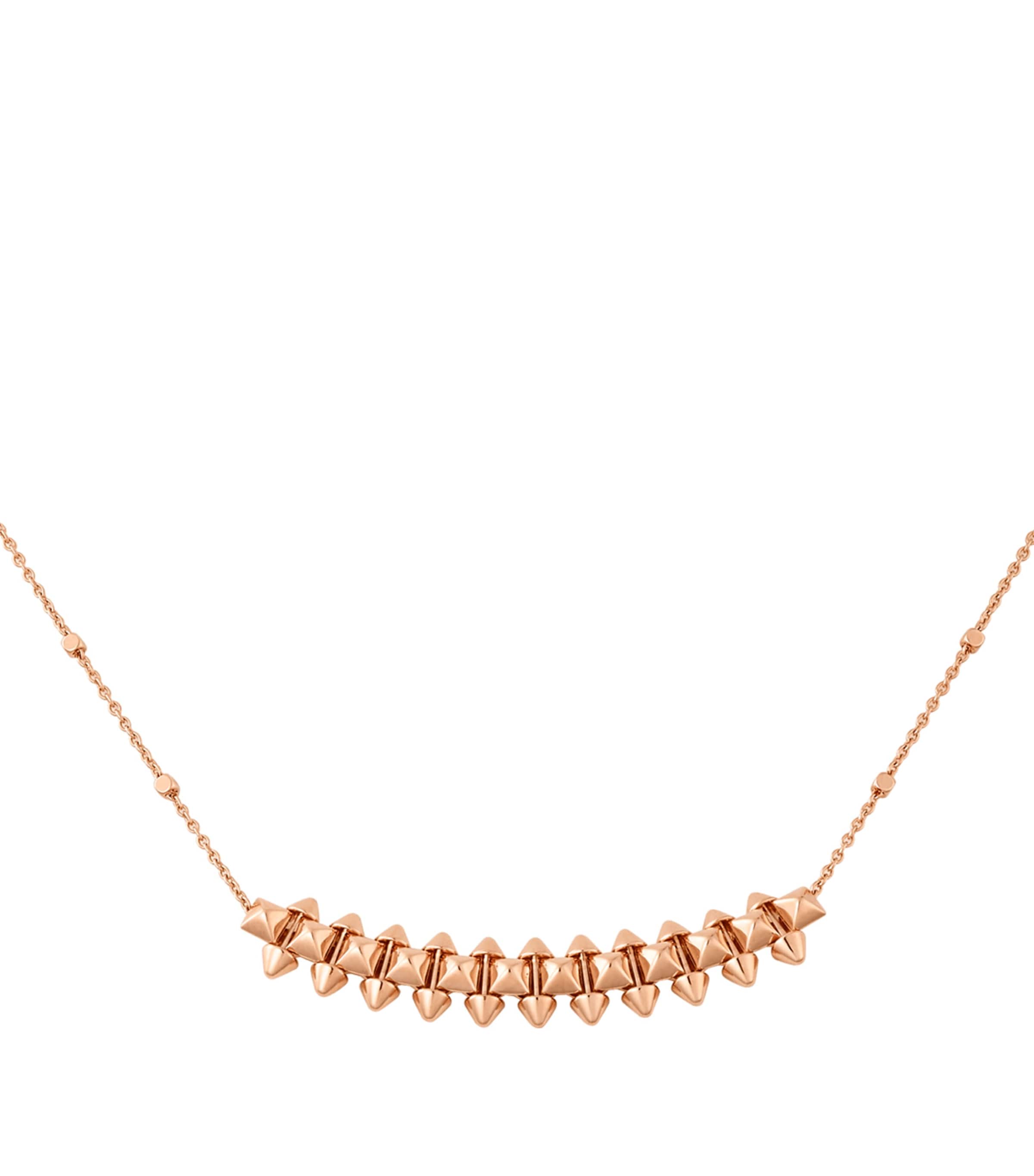 Medium Rose Gold Clash de Cartier Necklace ROSE GOLD Image 4