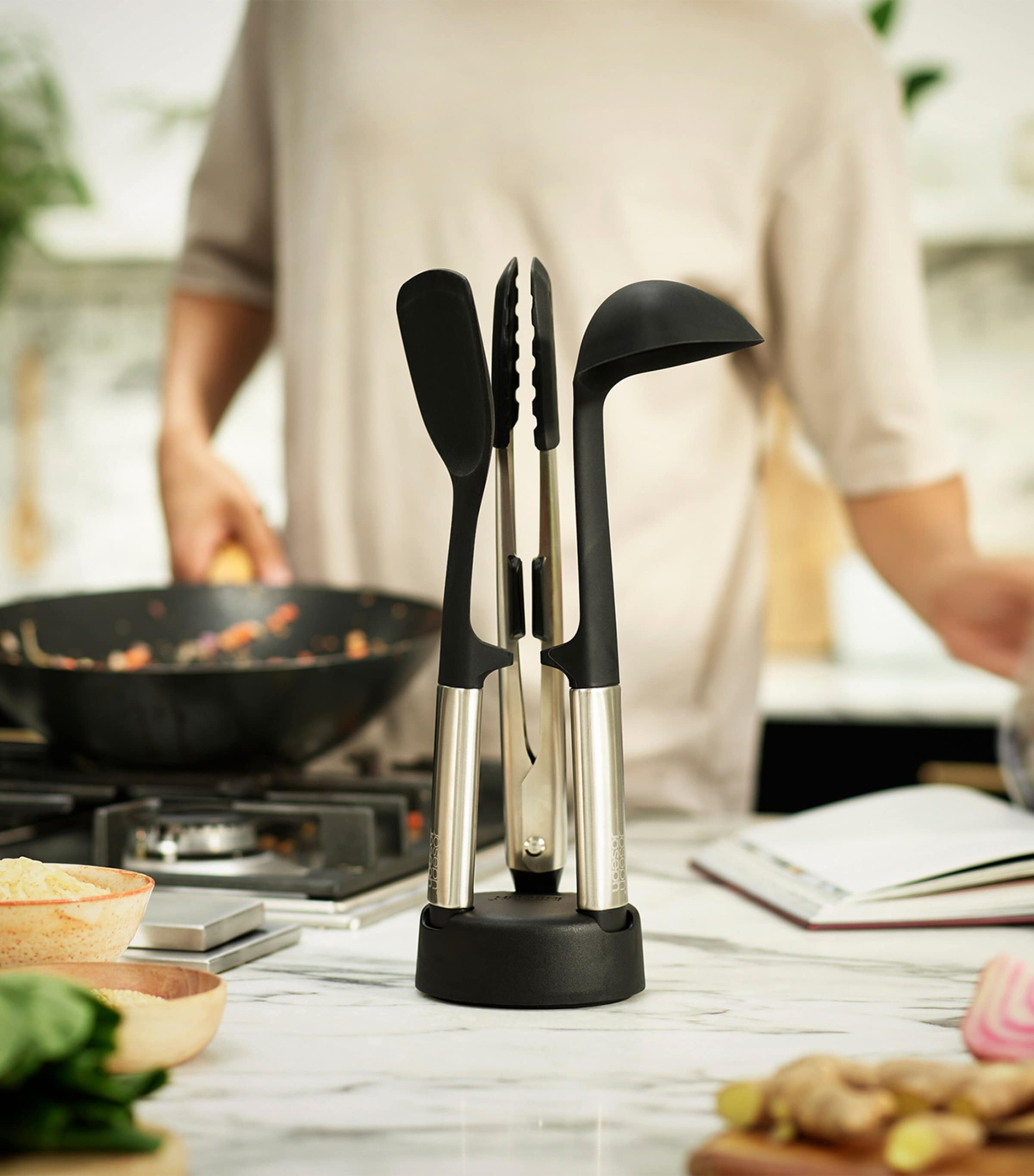 Elevate Fusion 3-Piece Utensil Set STAINLESS STEEL Image 4