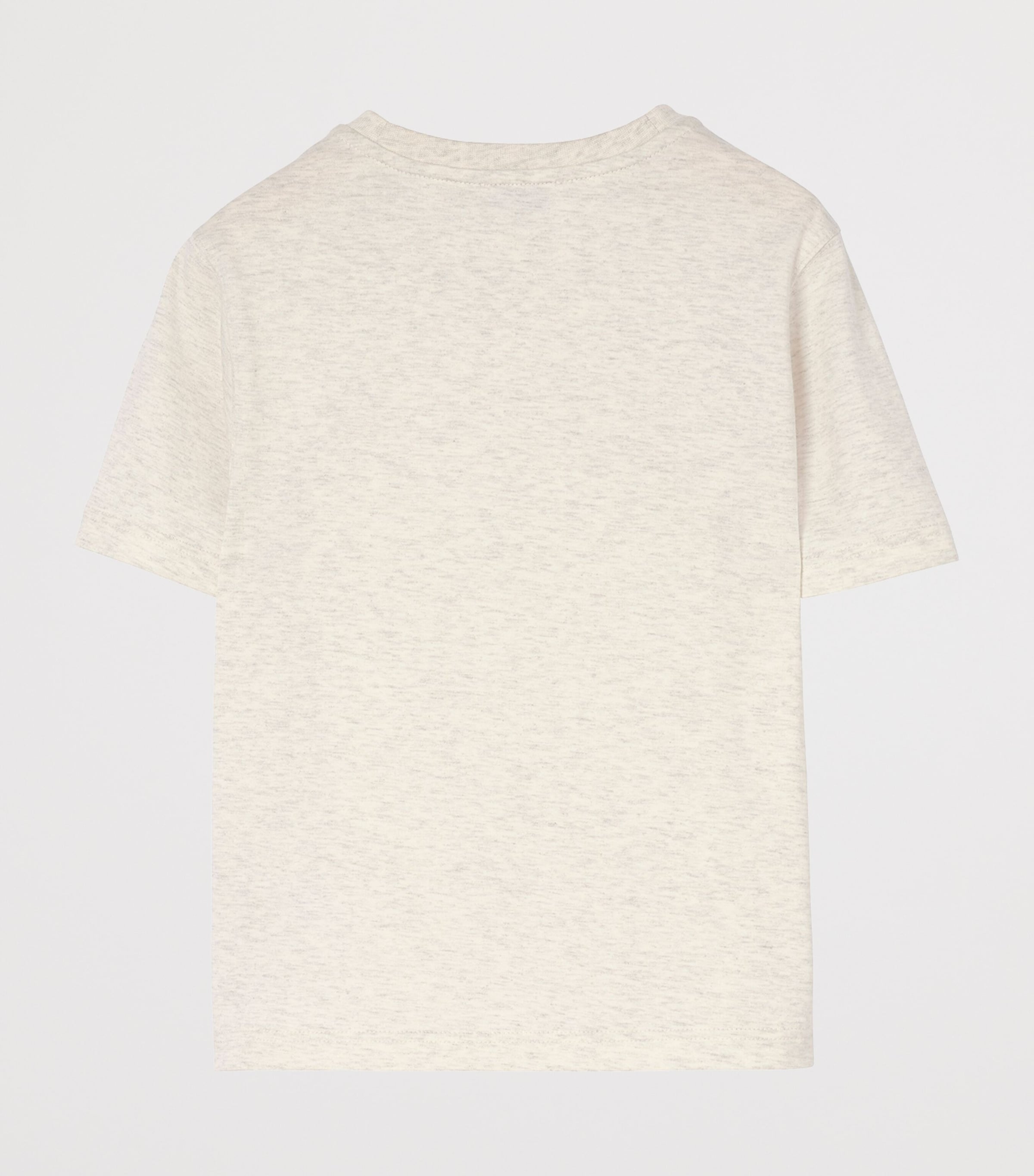 Burberry Kids Cotton Knight Stamp T-Shirt (4-12 Years) White Melange Image 2