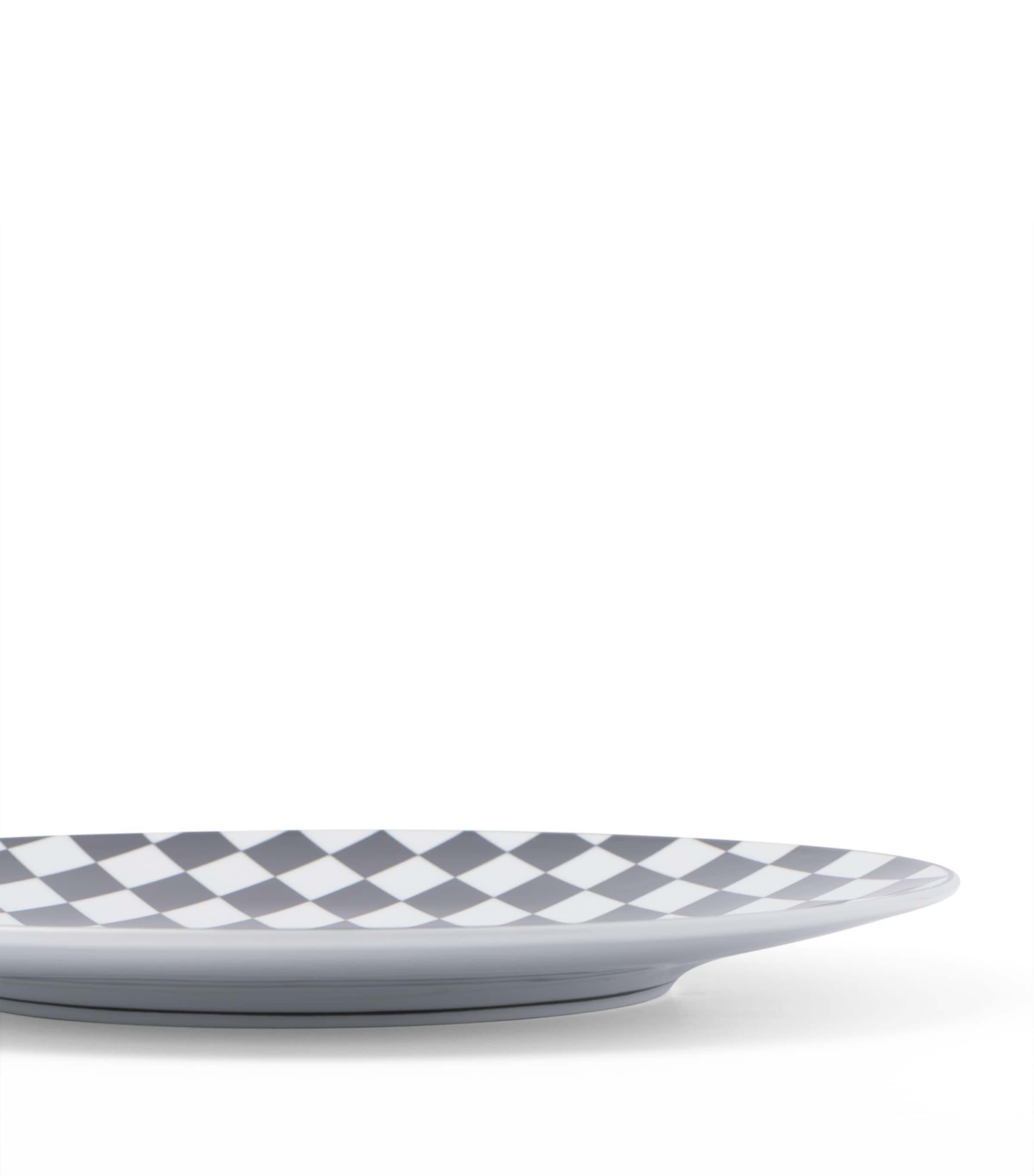 Prada Chequerboard Plate (28cm) Image 2