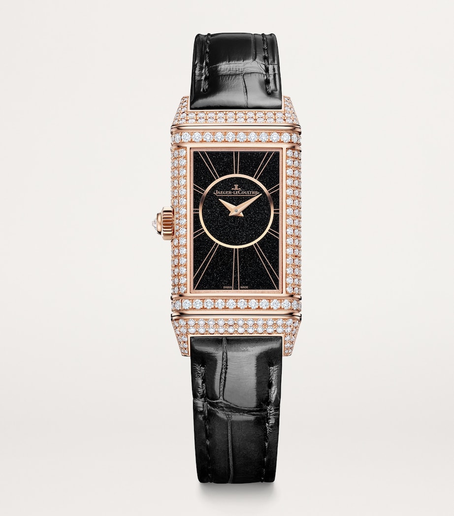 Pink Gold Reverso One Jewellery Watch 20mm PINK GOLD Image 2