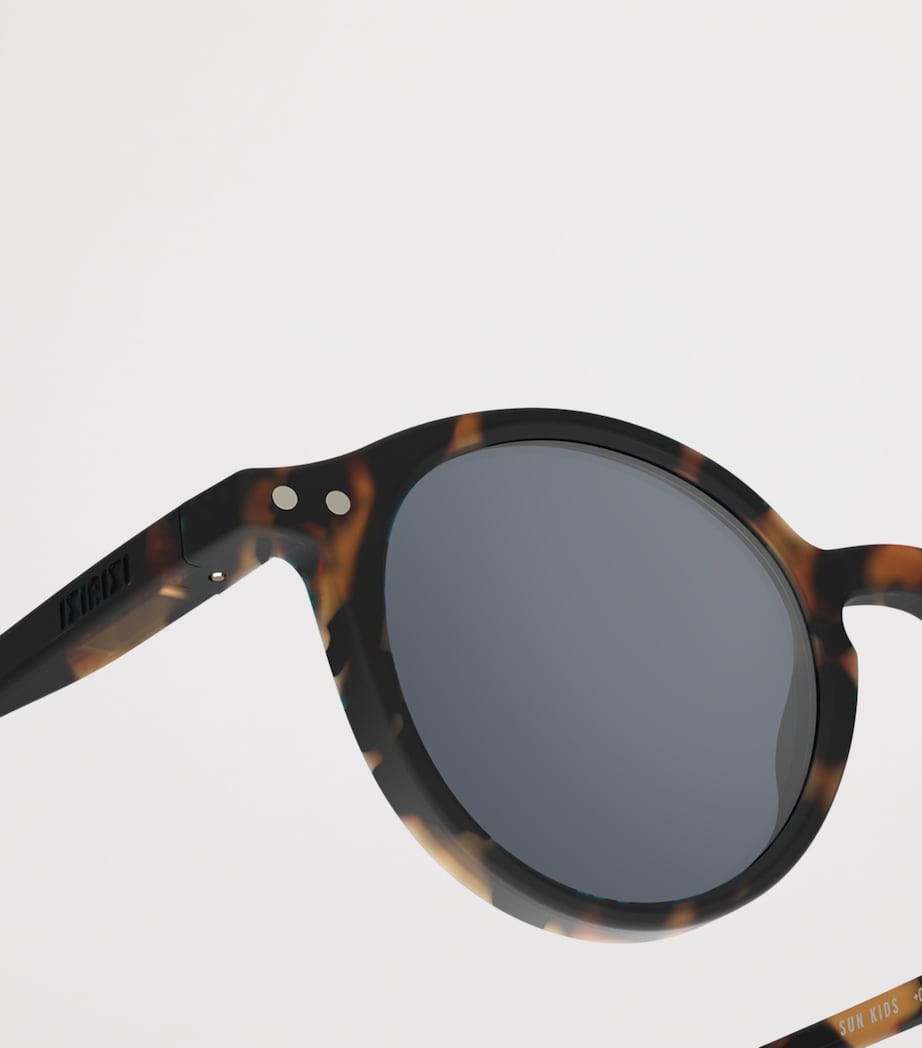 IZIPIZI KIDS #d Round Sunglasses (3-5 Years) Tortoise Image 3