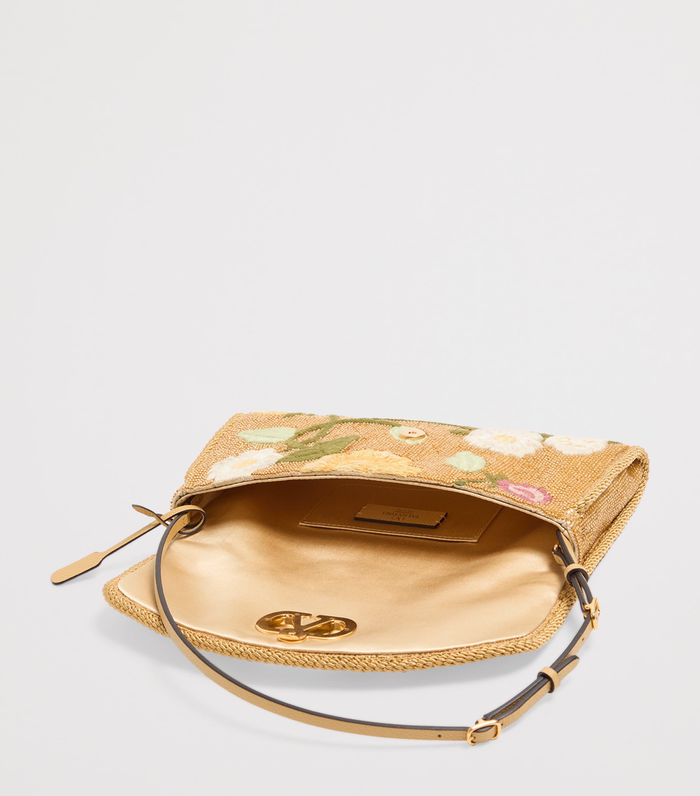 Small Embroidered DeVain Shoulder Bag DLB Image 5