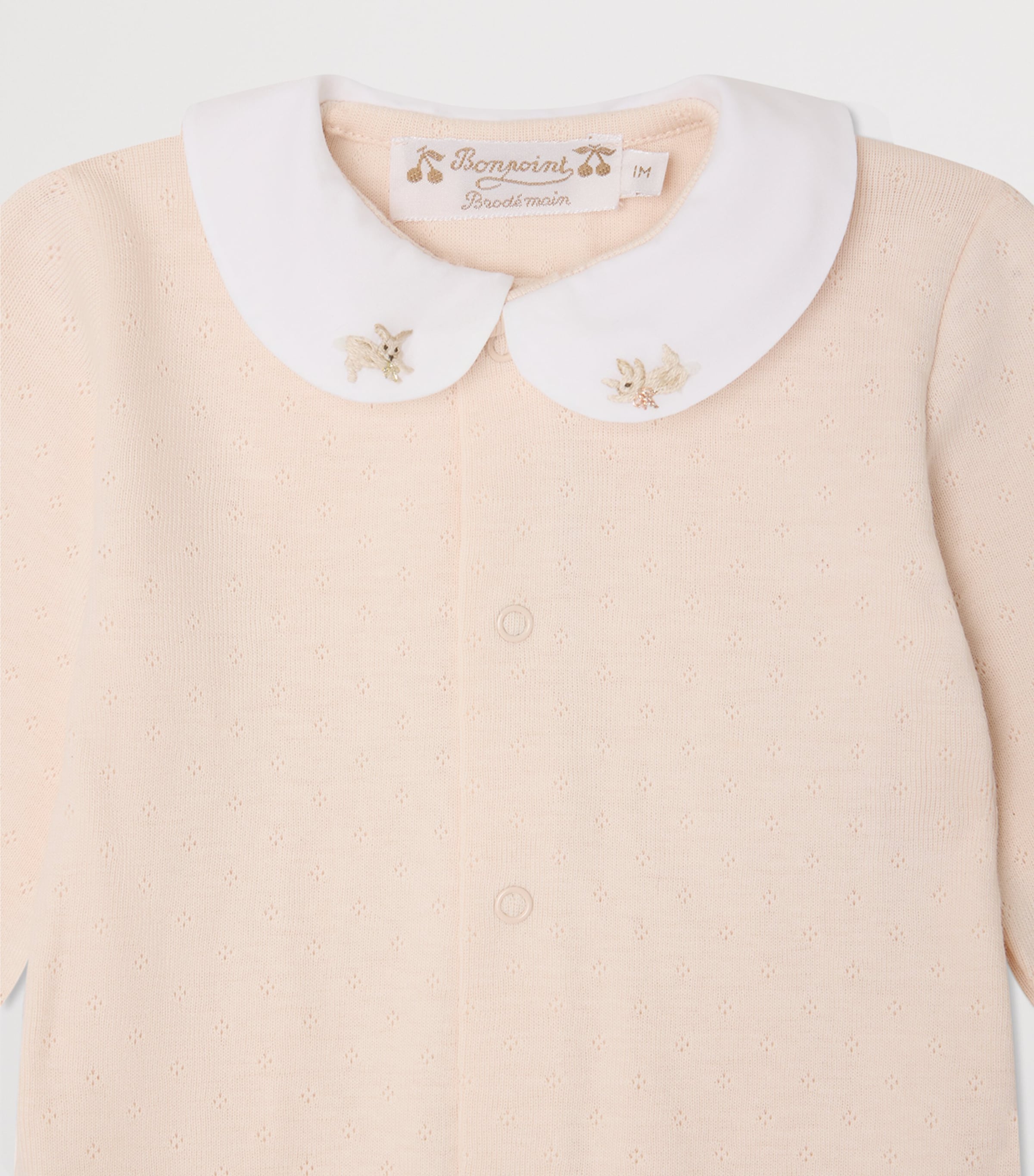 Bonpoint Cotton All-In-One (1-18 Months) Rose Petale Image 3