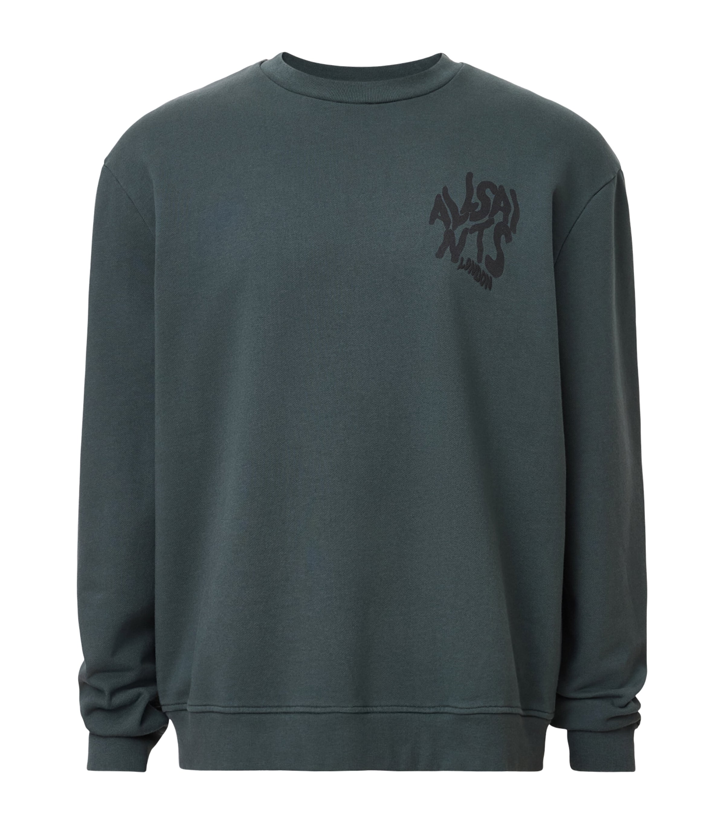 AllSaints Organic Cotton Orlando Sweatshirt | Men Clothing | Sweatshirts & Hoodies | Designers | AllSaints