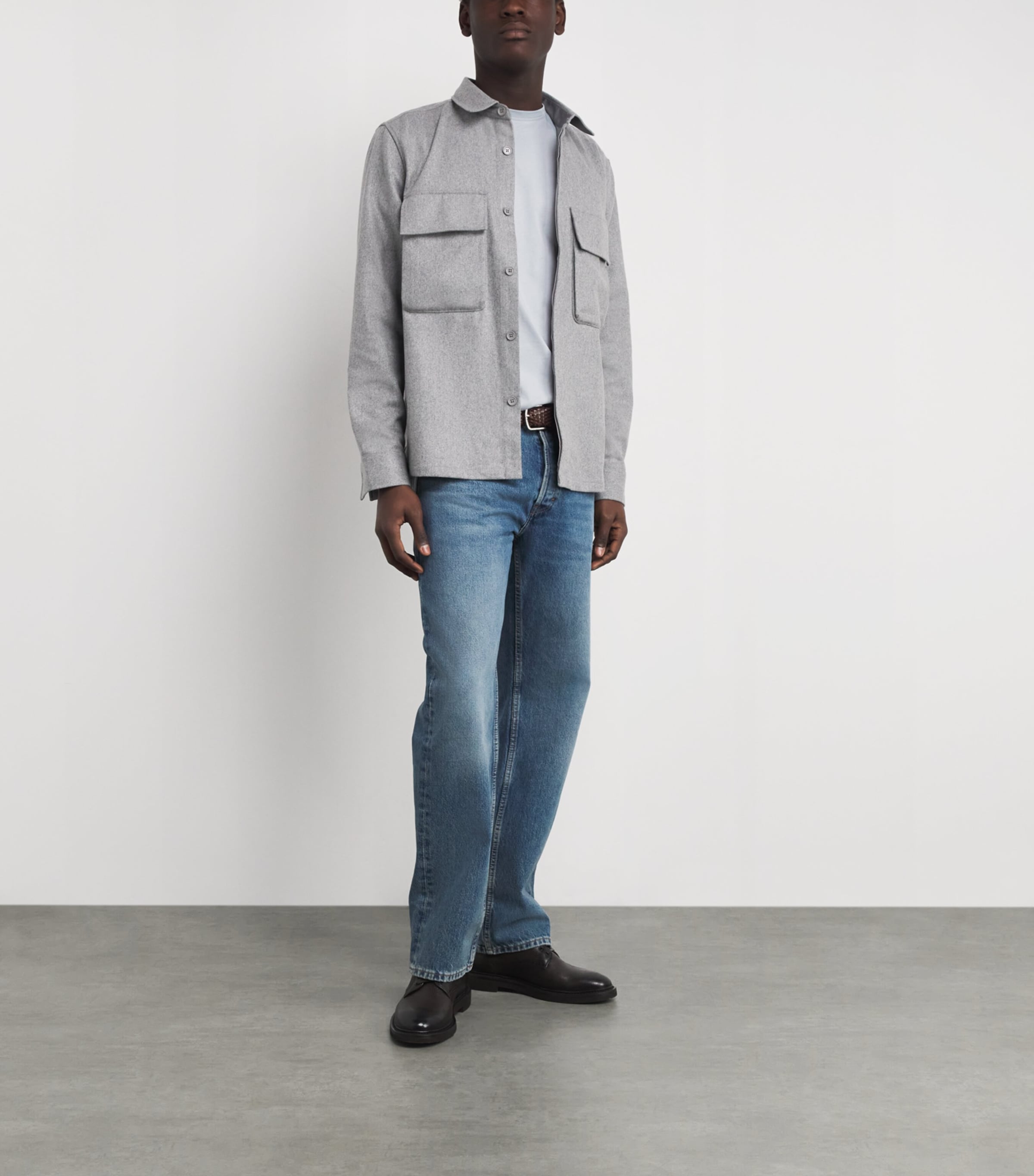 Cotton Logo T-Shirt QRYBLQUARRY BLUE Image 2