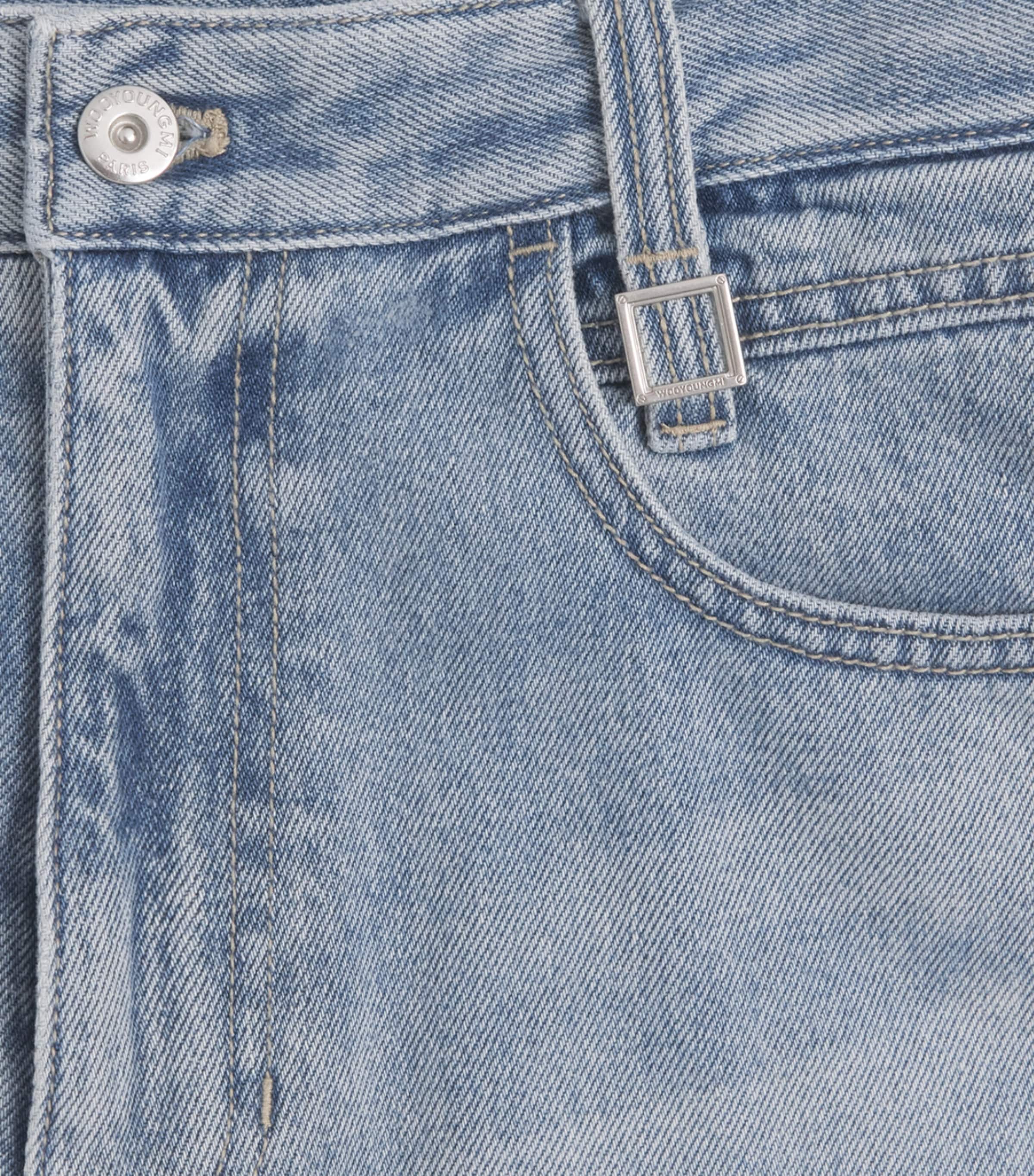 Wooyoungmi Mens Straight Jeans Blue Image 6