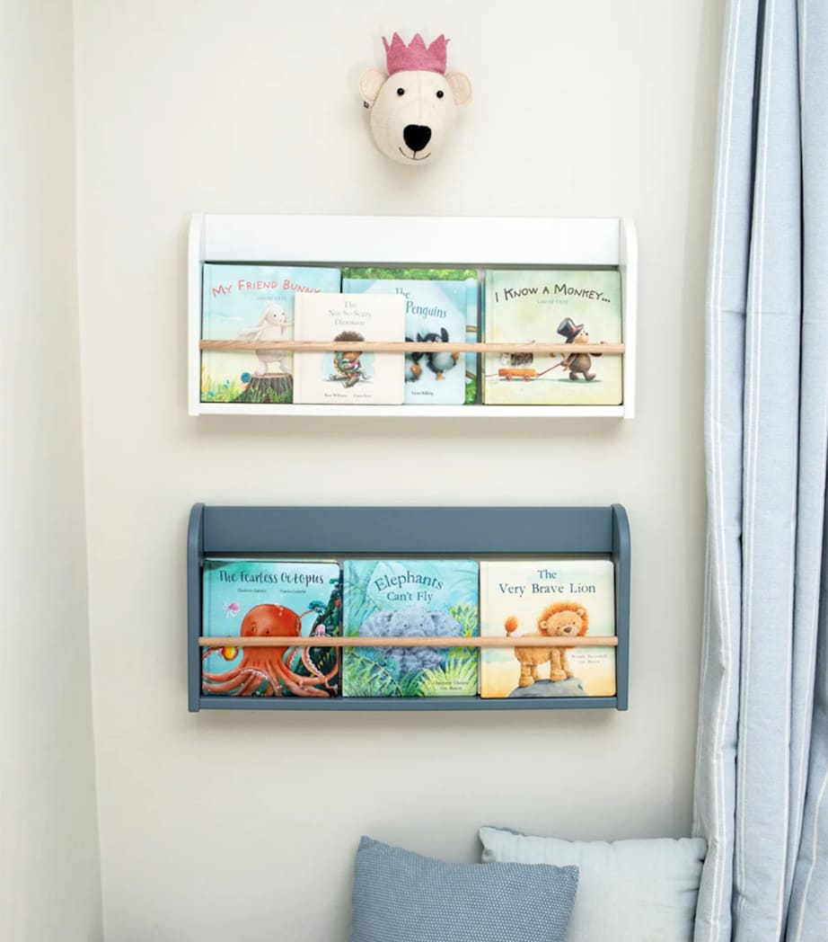 Mini Organic Wool Polar Bear Head Decoration (20cm) WHITE Image 5