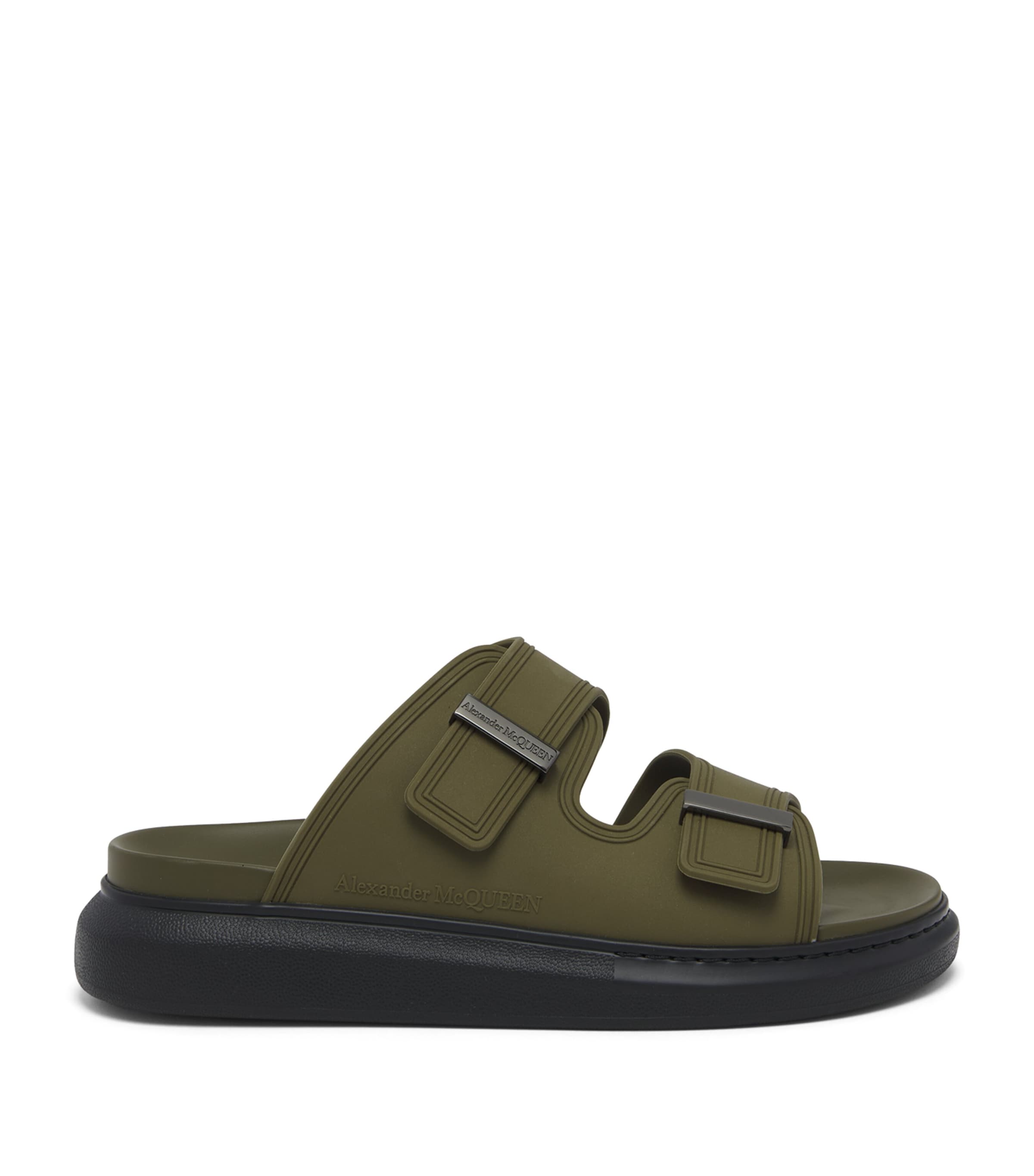 McQueen Oversized Hybrid Sandals | Holiday Shop | Mens | Sandals | Men Shoes | Sliders | Designers | McQueen