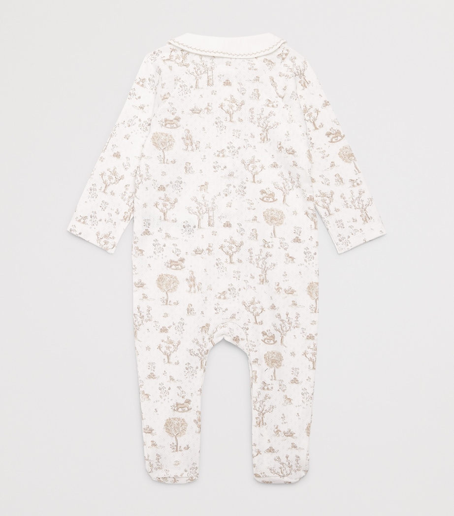 Cotton Printed All-In-One (0-24 Months) 13NACRE Image 2