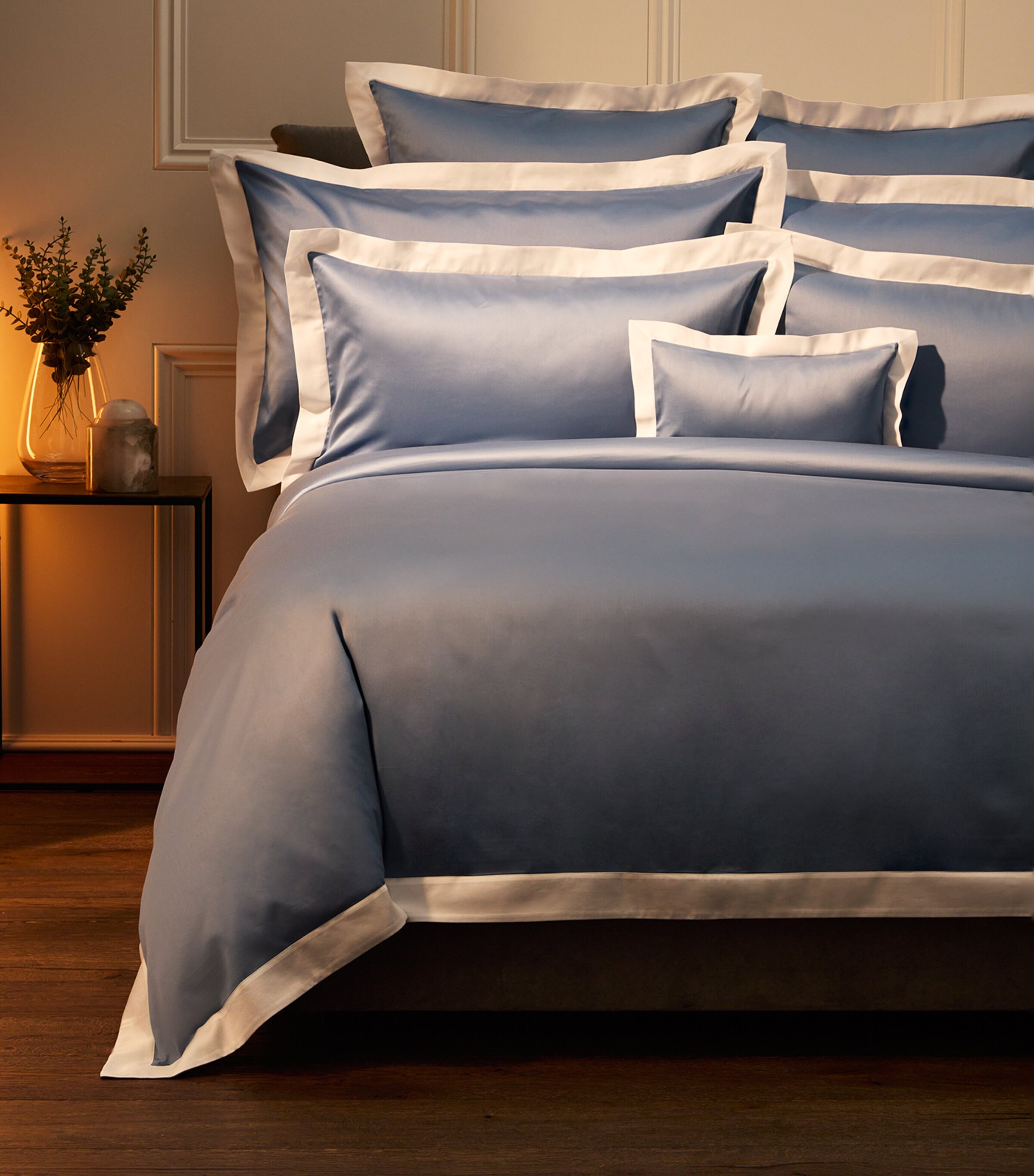 Celso De Lemos Emma King Duvet Cover (230cm x 220cm) Ciel Image 7