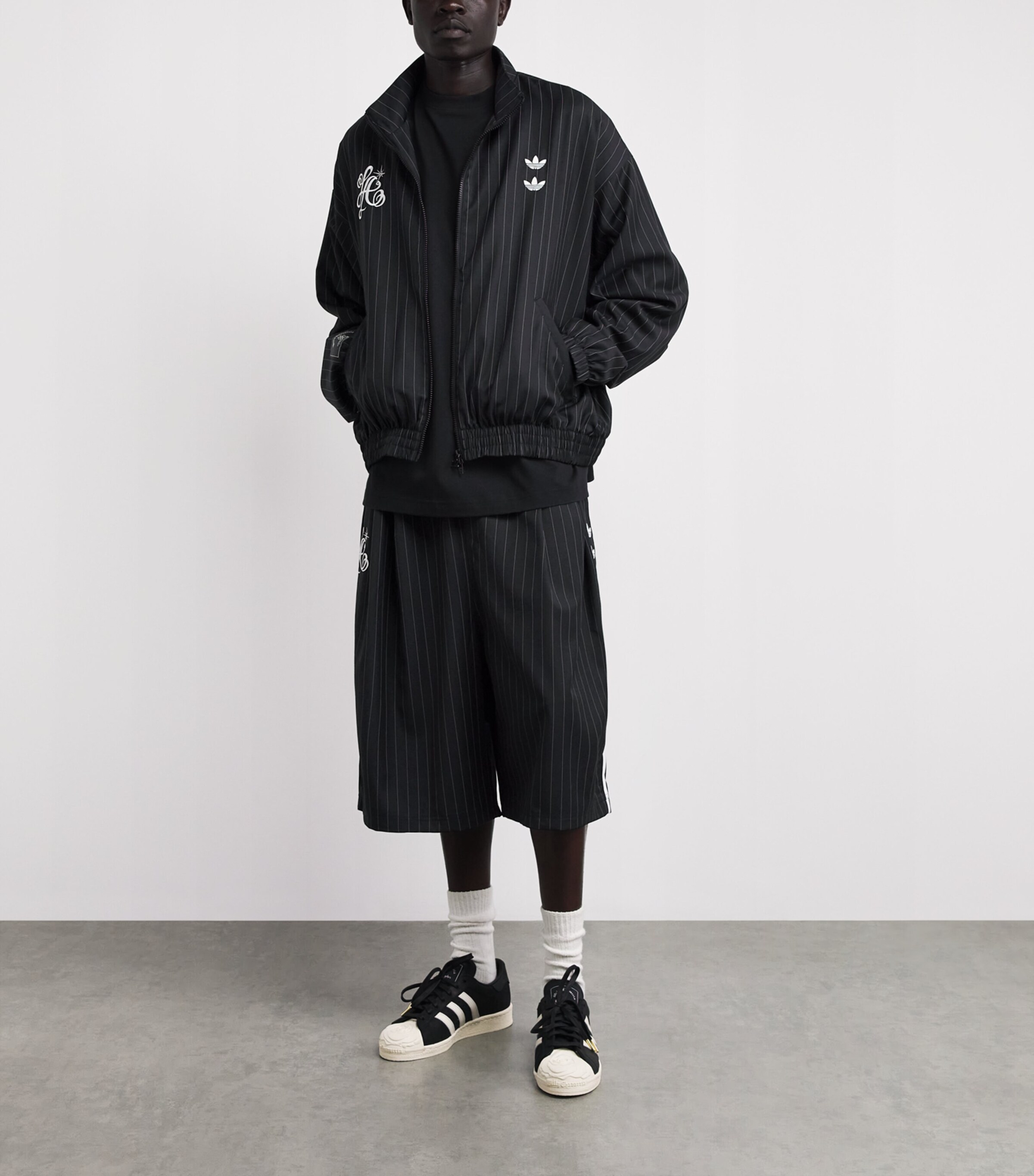 Willy Chavarria Multi x adidas Originals Pinstripe Track Jacket 