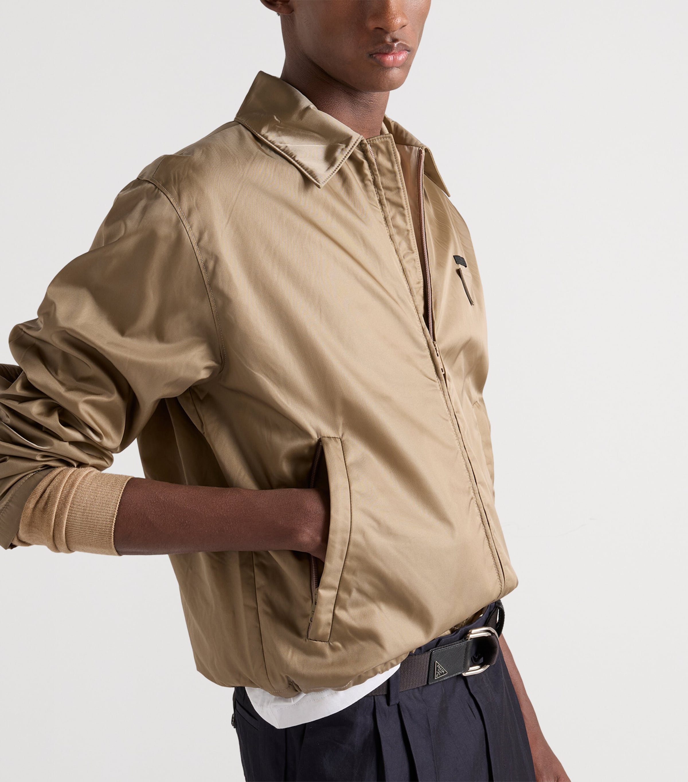 Prada Mens Re-Nylon Blouson Jacket Image 4