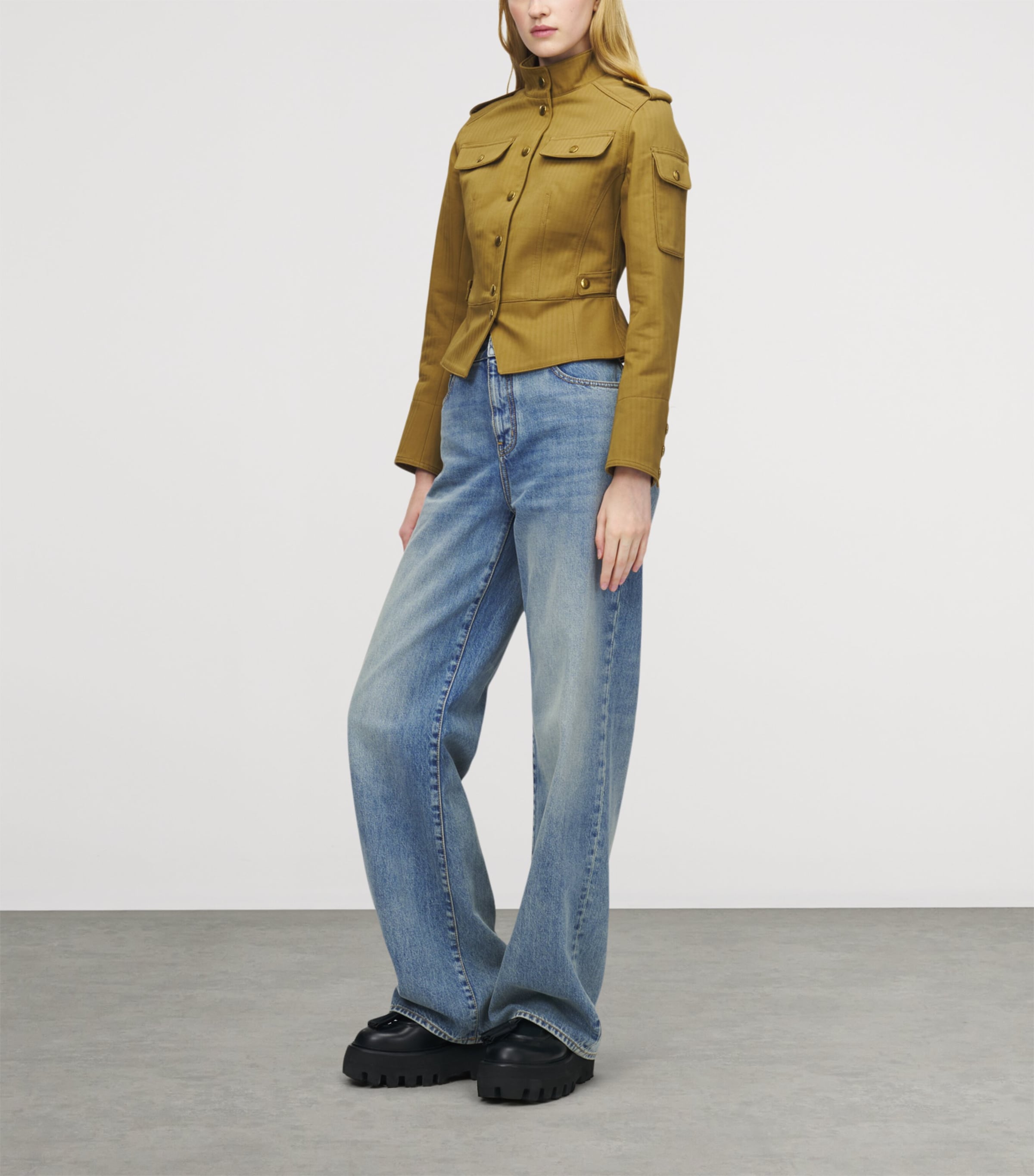 Utility Peplum Jacket 2727 Image 3