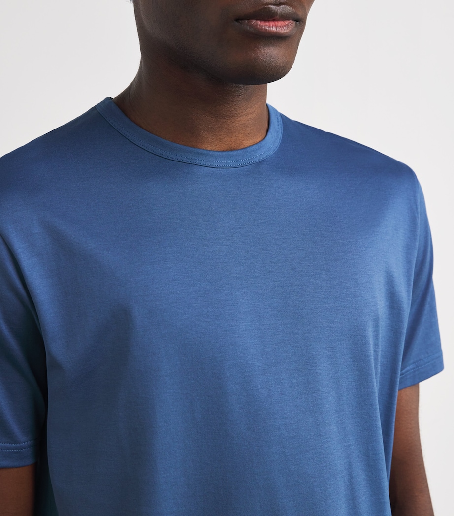 Supima Cotton Classic T-Shirt BUWC-SOFT DENIM Image 6