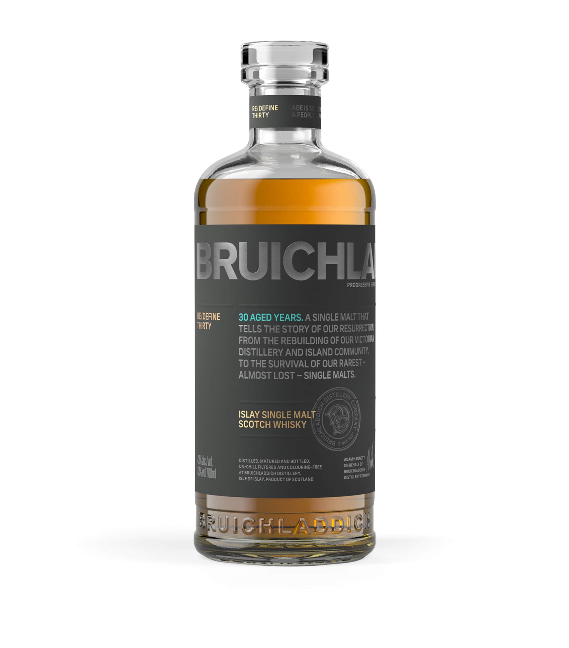 Bruichladdich 30-Year-Old Single Malt Whisky (70cl) Image 1
