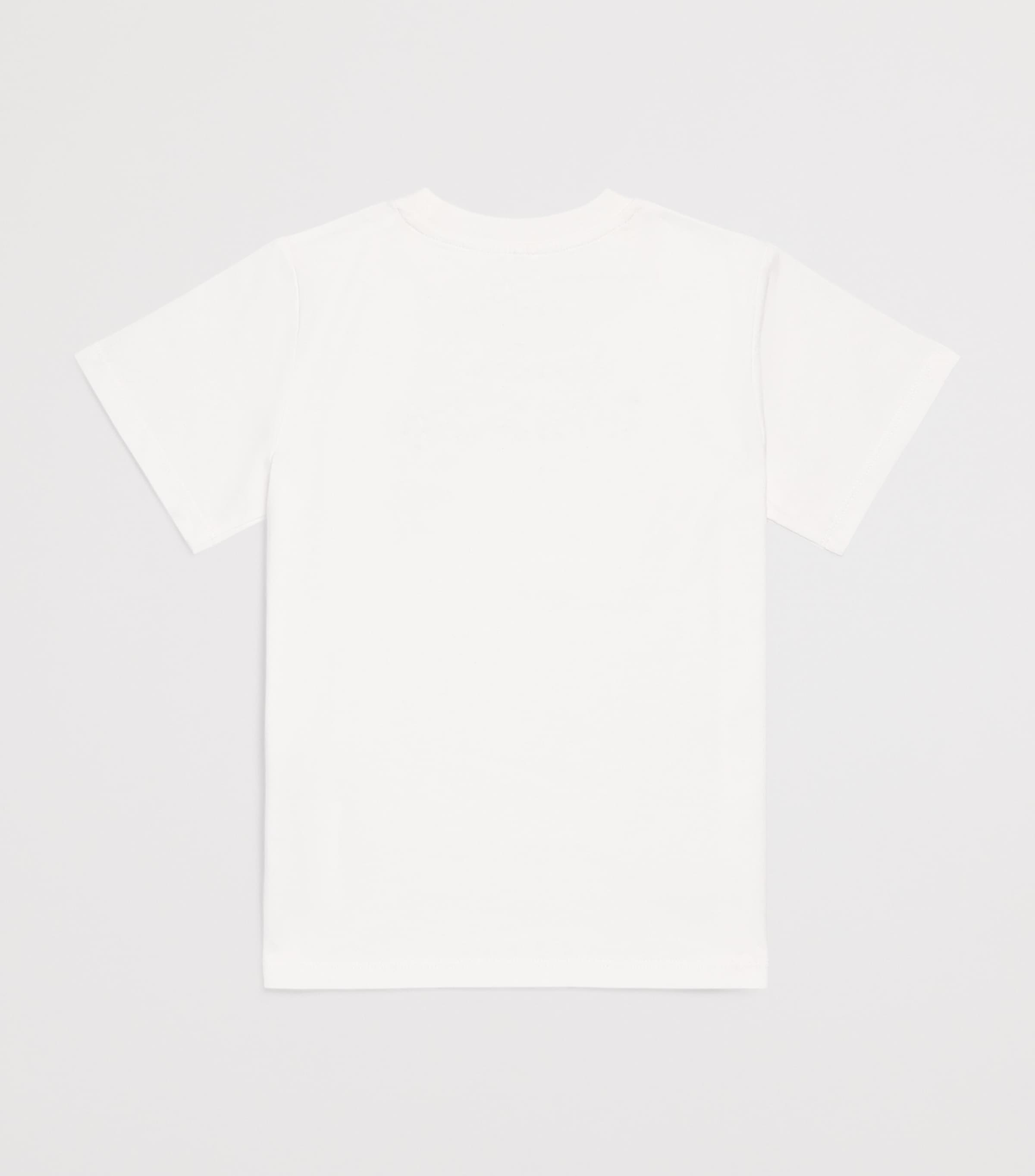 Stella McCartney Kids Cotton Embroidered Horse T-Shirt (2-14 Years) Ivory Image 2
