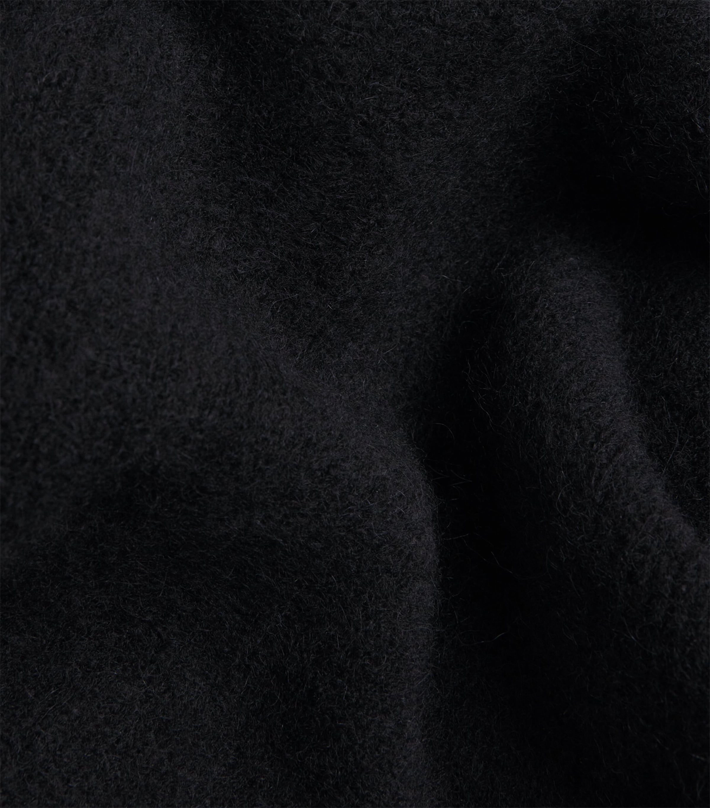 Rick Owens Mens Alpaca-Blend Headon Sweater Black Image 5