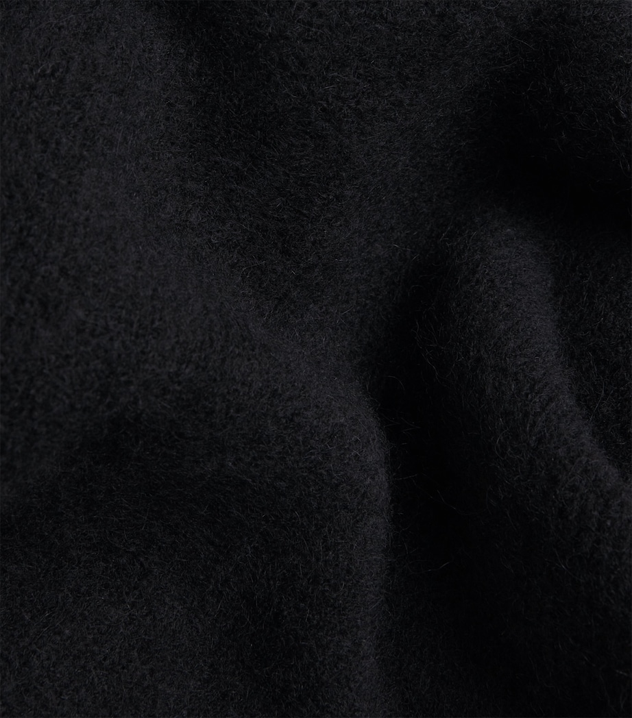 Alpaca-Blend Headon Sweater BLACK Image 5