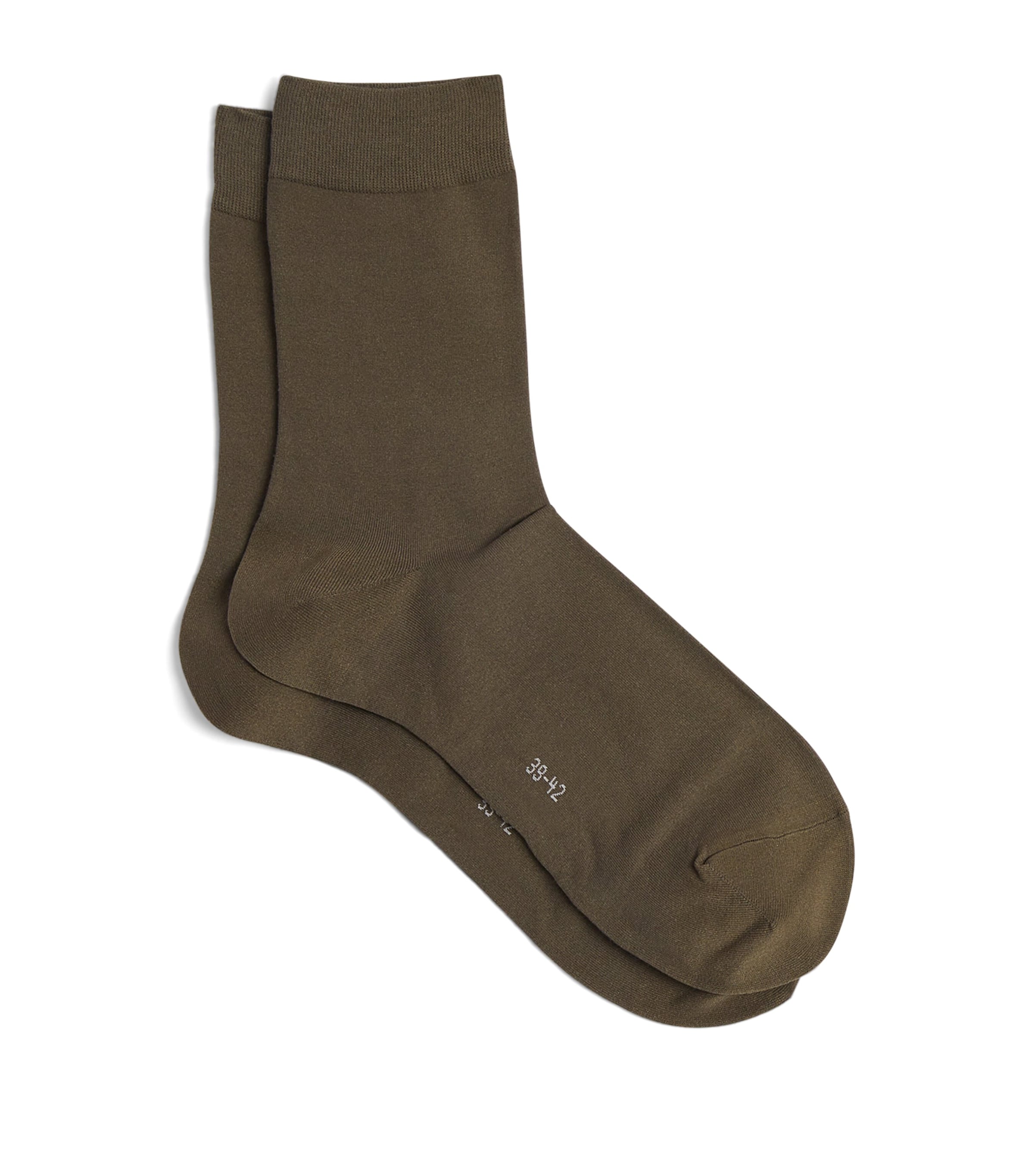 Falke Cotton Touch Socks In Green