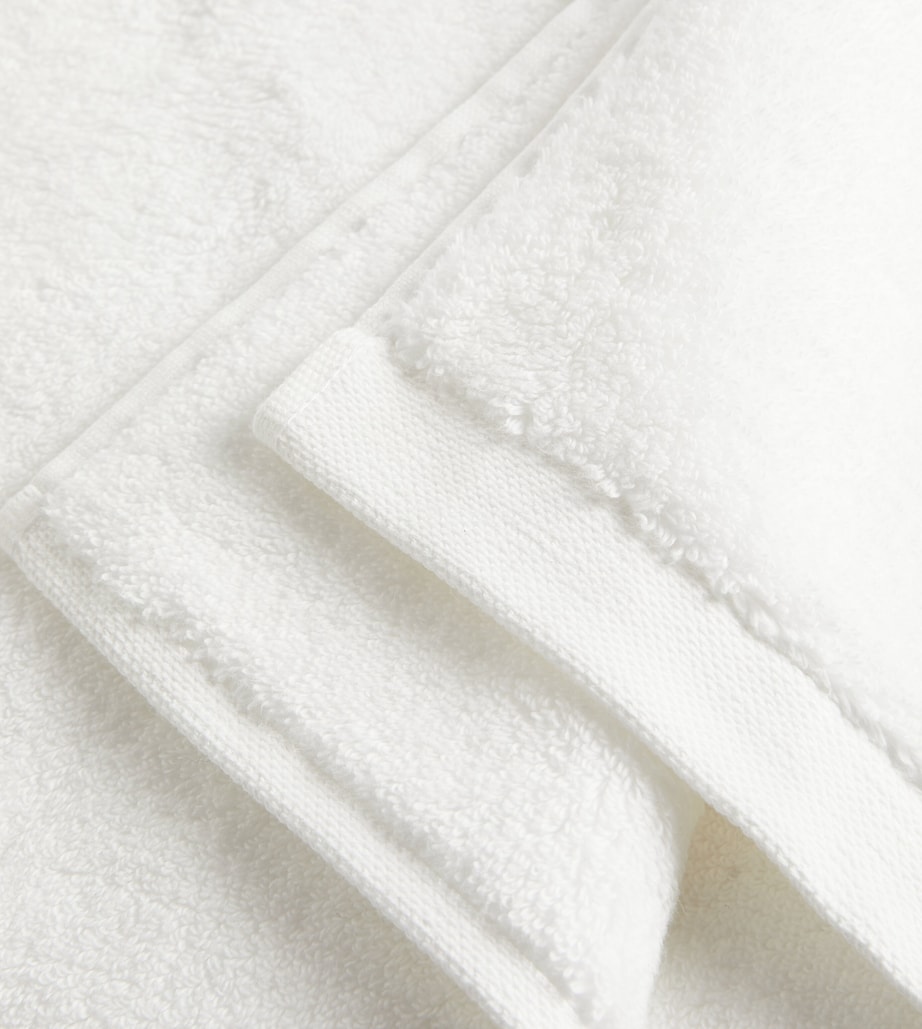 Olympia Hand Towel (50cm x 100cm) WHITE Image 3