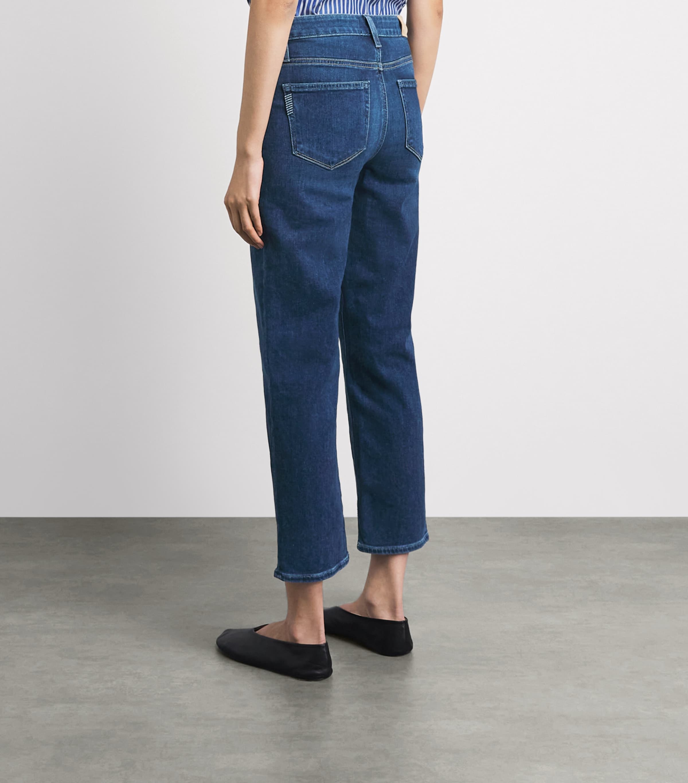 PAIGE Womens Mason Ankle Straight Jeans Neutra Image 5