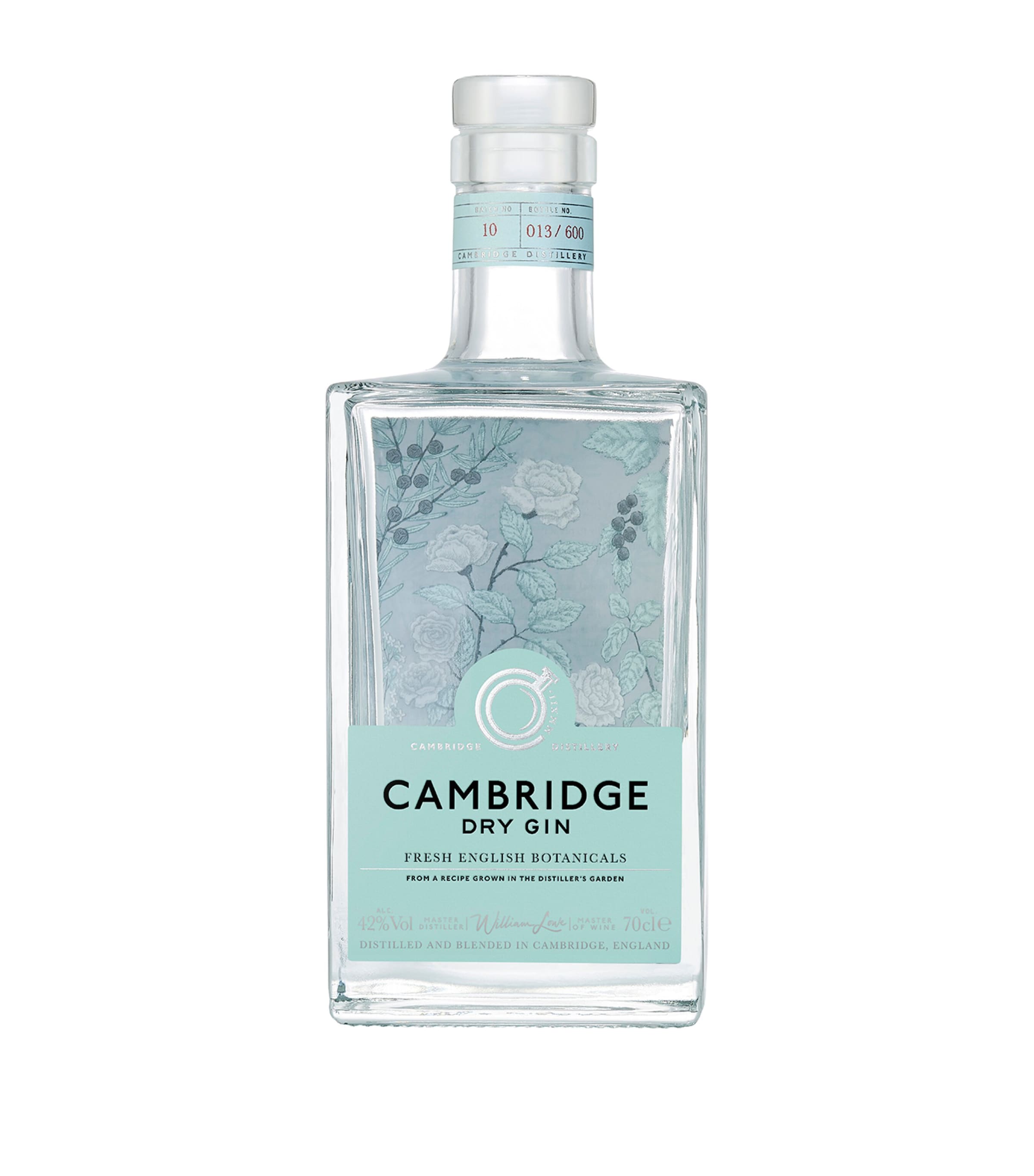 Cambridge Dry Gin by Cambridge Distillery (70cl) NO COLOUR Image 1