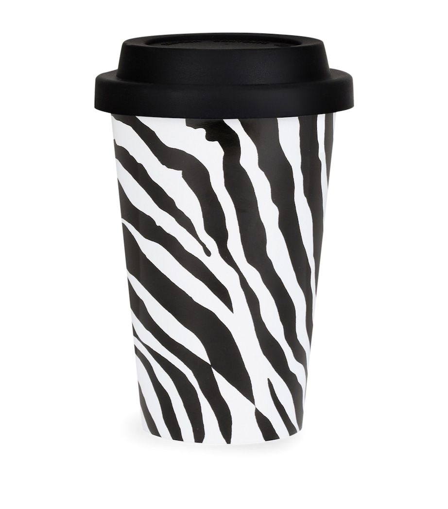 Dolce&Gabbana Casa Ceramic Zebra Travel Mug Zebra Image 5