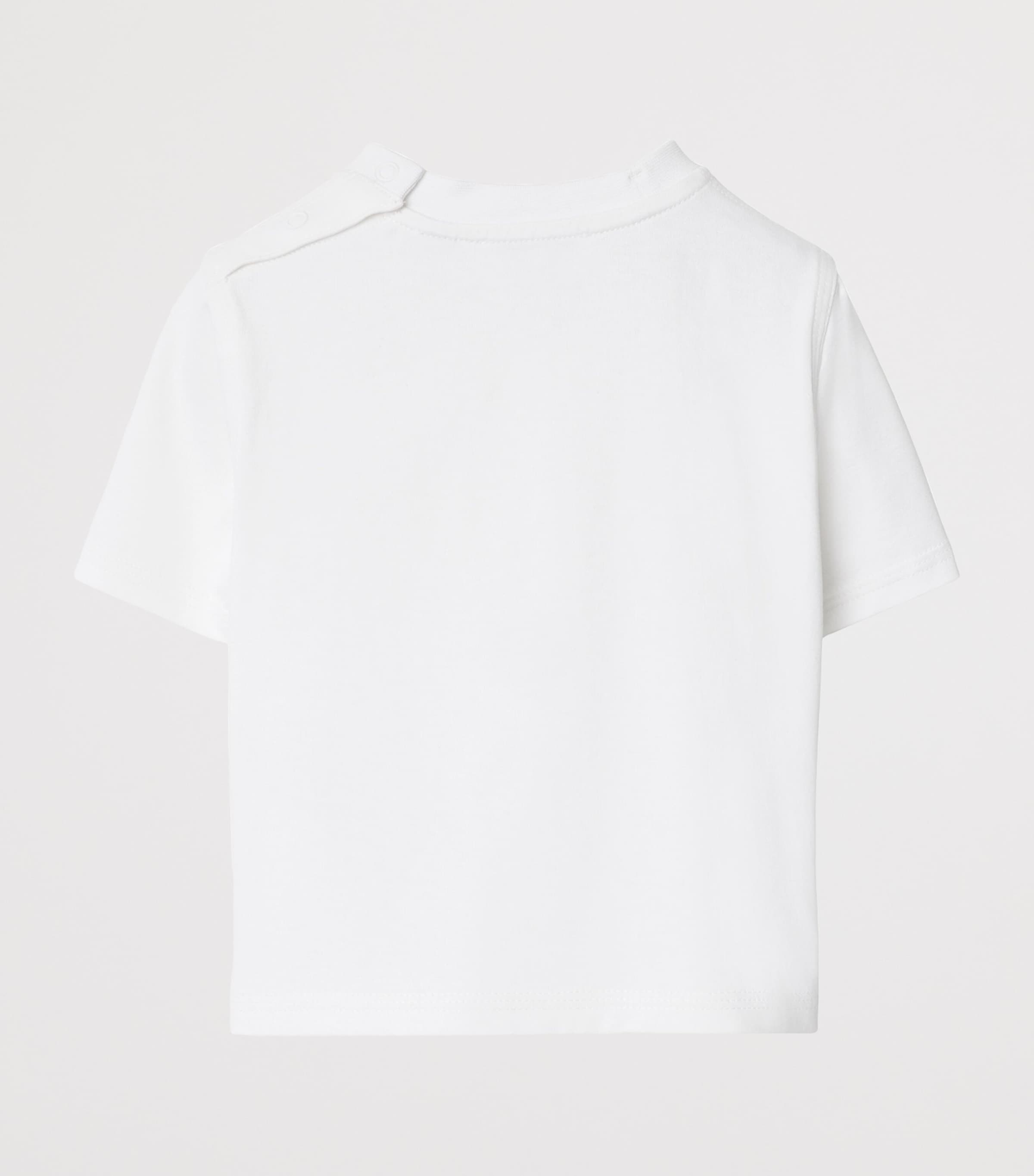 Cotton Thomas Bear T-Shirt (6-24 Months) WHITE Image 4