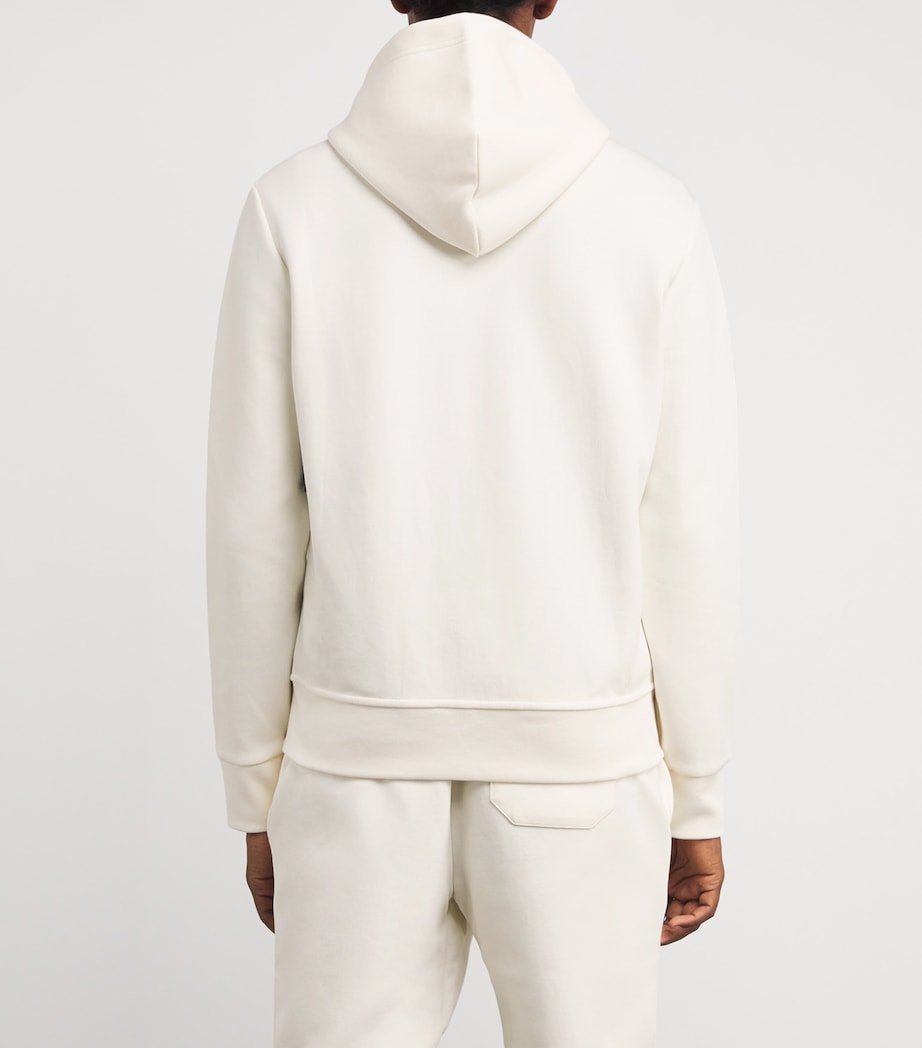 Polo Pony Zip-Up Hoodie NATURAL Image 4